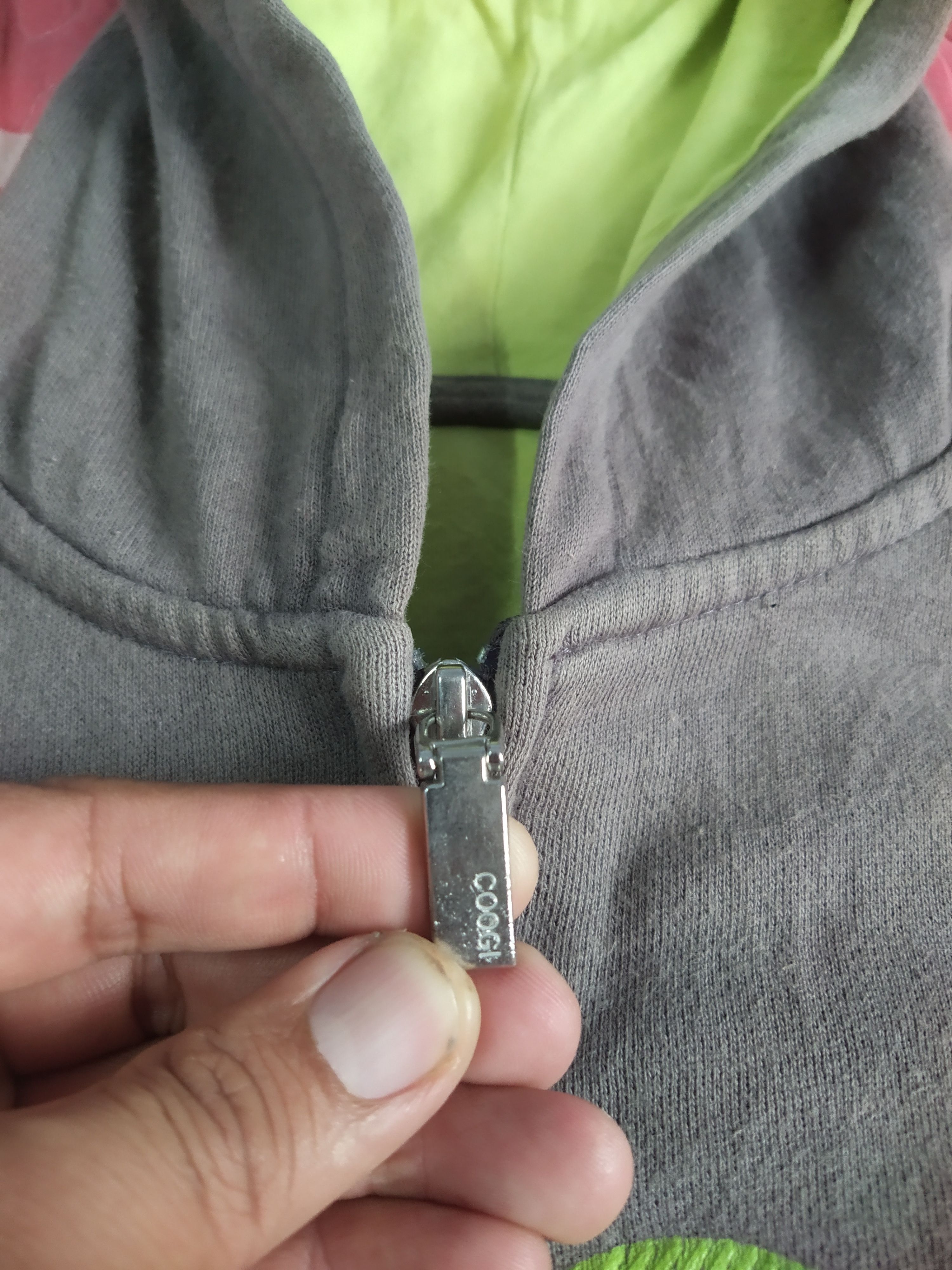 Coogi Coogi Australia Grey Full-Zip Hoodie with Multi-Color Logo Size US S / EU 44-46 / 1 - 7 Thumbnail