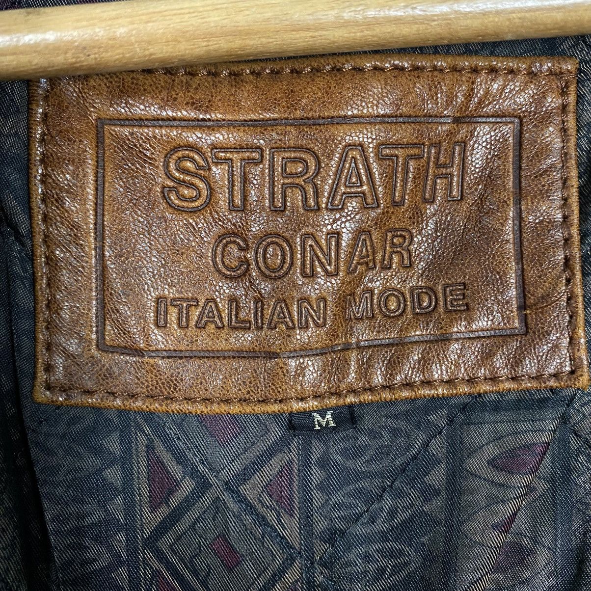 Issey Miyake Vintage Leather Jacket Strath Conar Blanket Fly Size US M / EU 48-50 / 2 - 19 Thumbnail