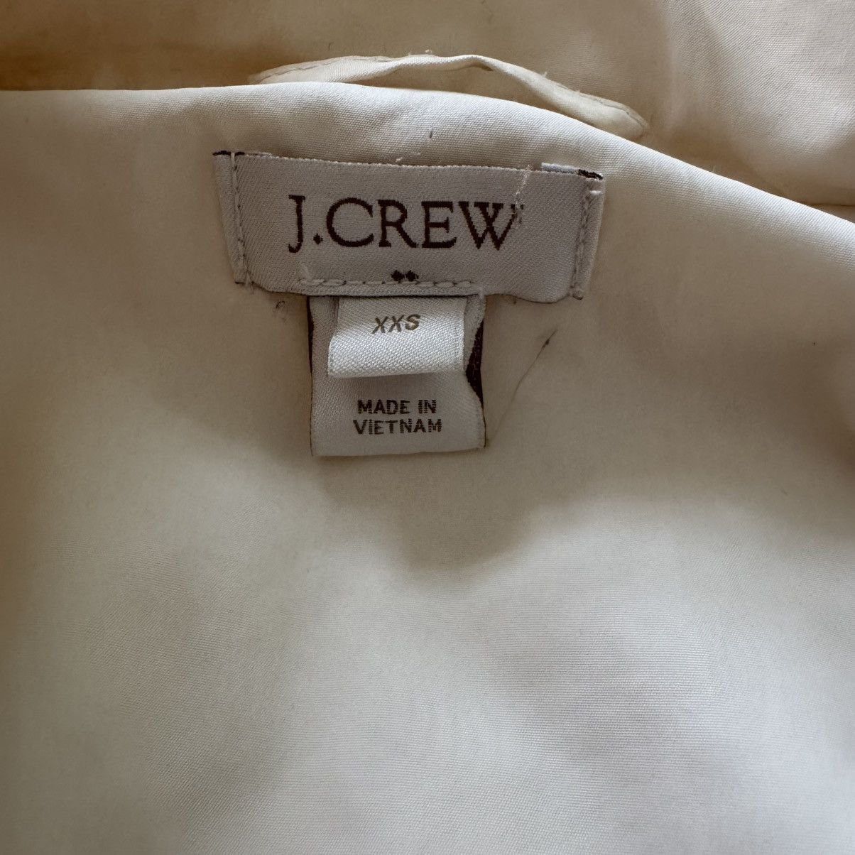 J.Crew J.Crew Quilted Puffer Vest Size XXS / US 00 / IT 34 - 4 Thumbnail