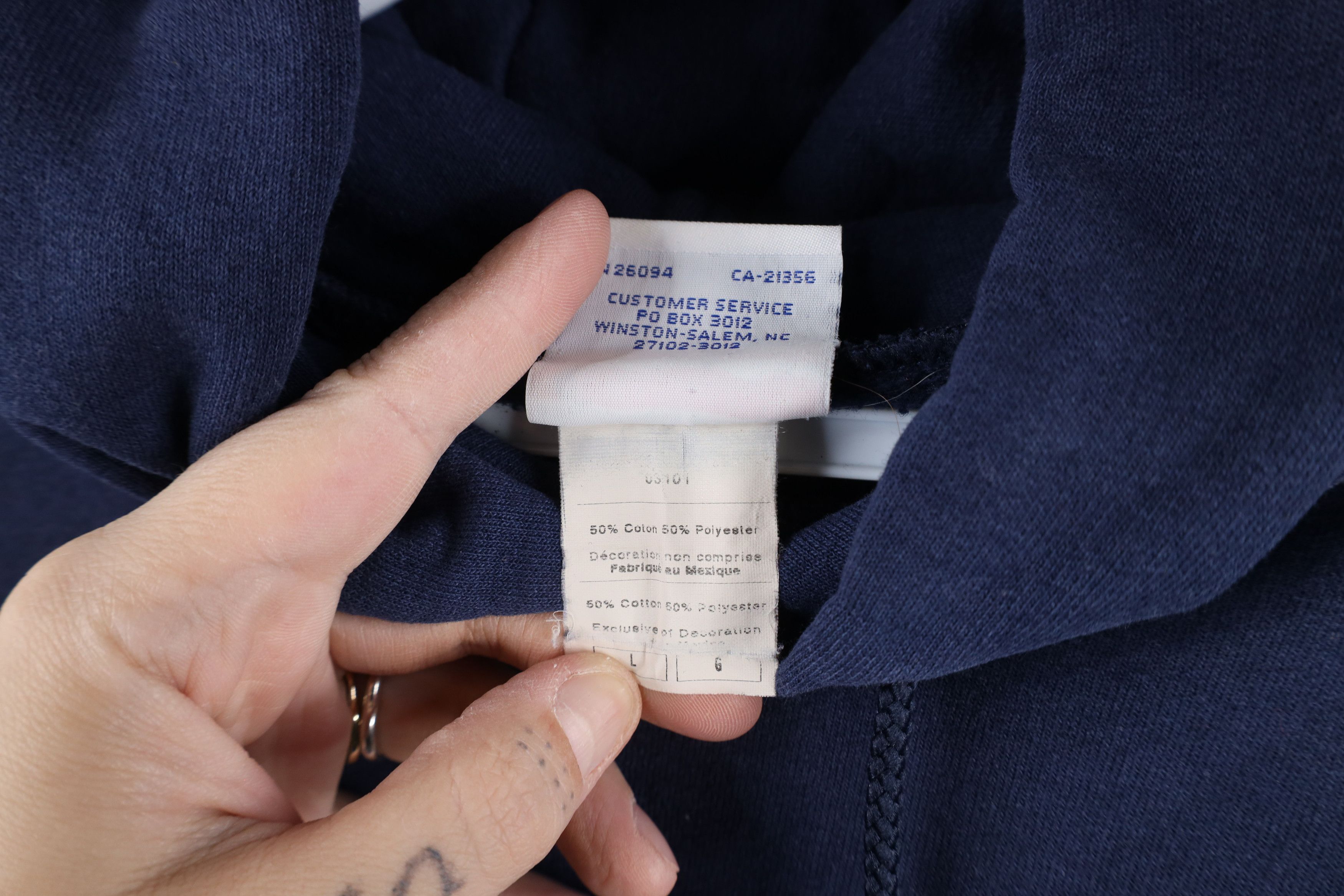 Champion × Vintage Vintage 90s Champion University of Michigan Football Hoodie Size US L / EU 52-54 / 3 - 10 Thumbnail