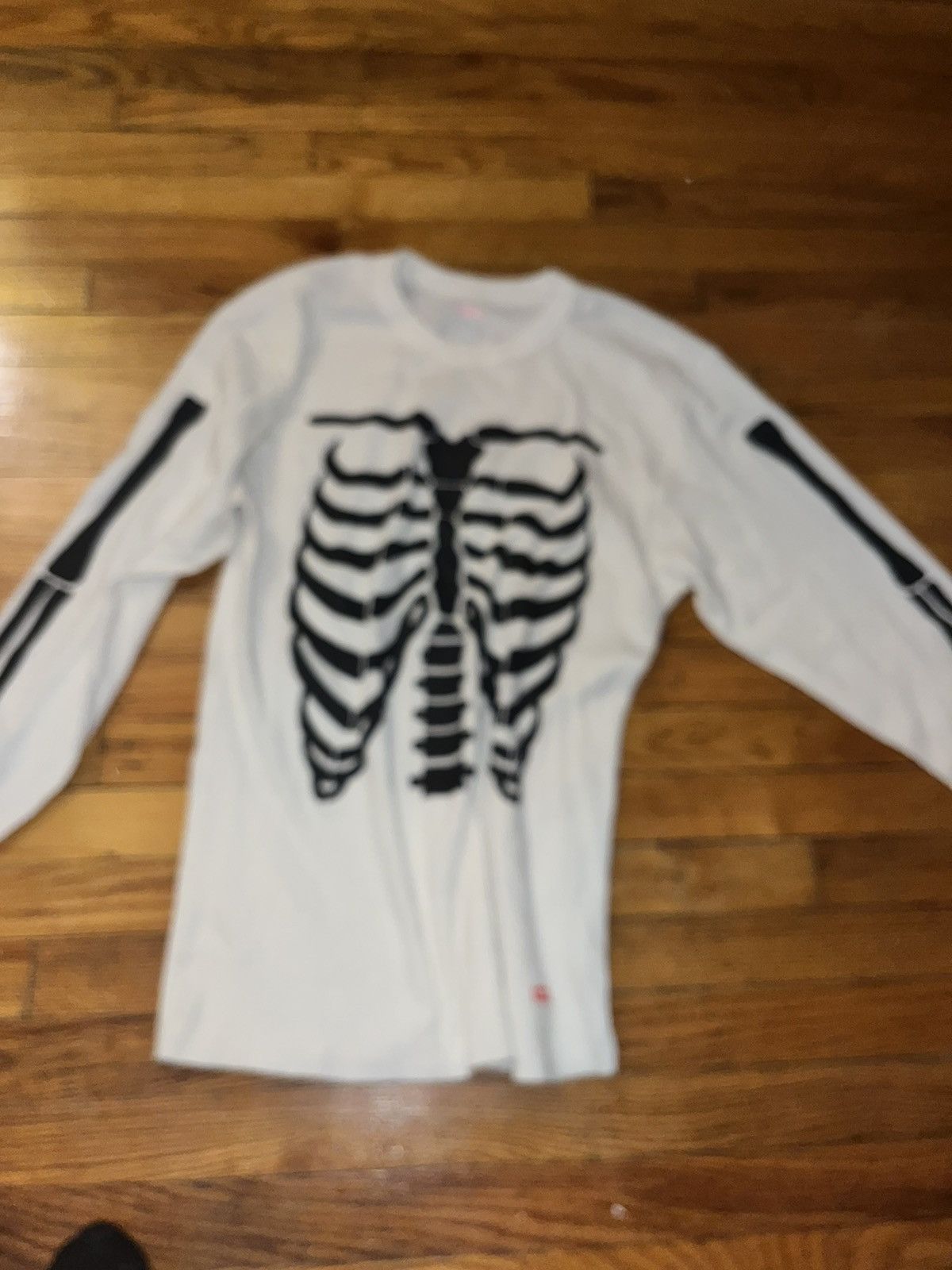 image of Supreme Bones Thermal in White, Men's (Size XL)