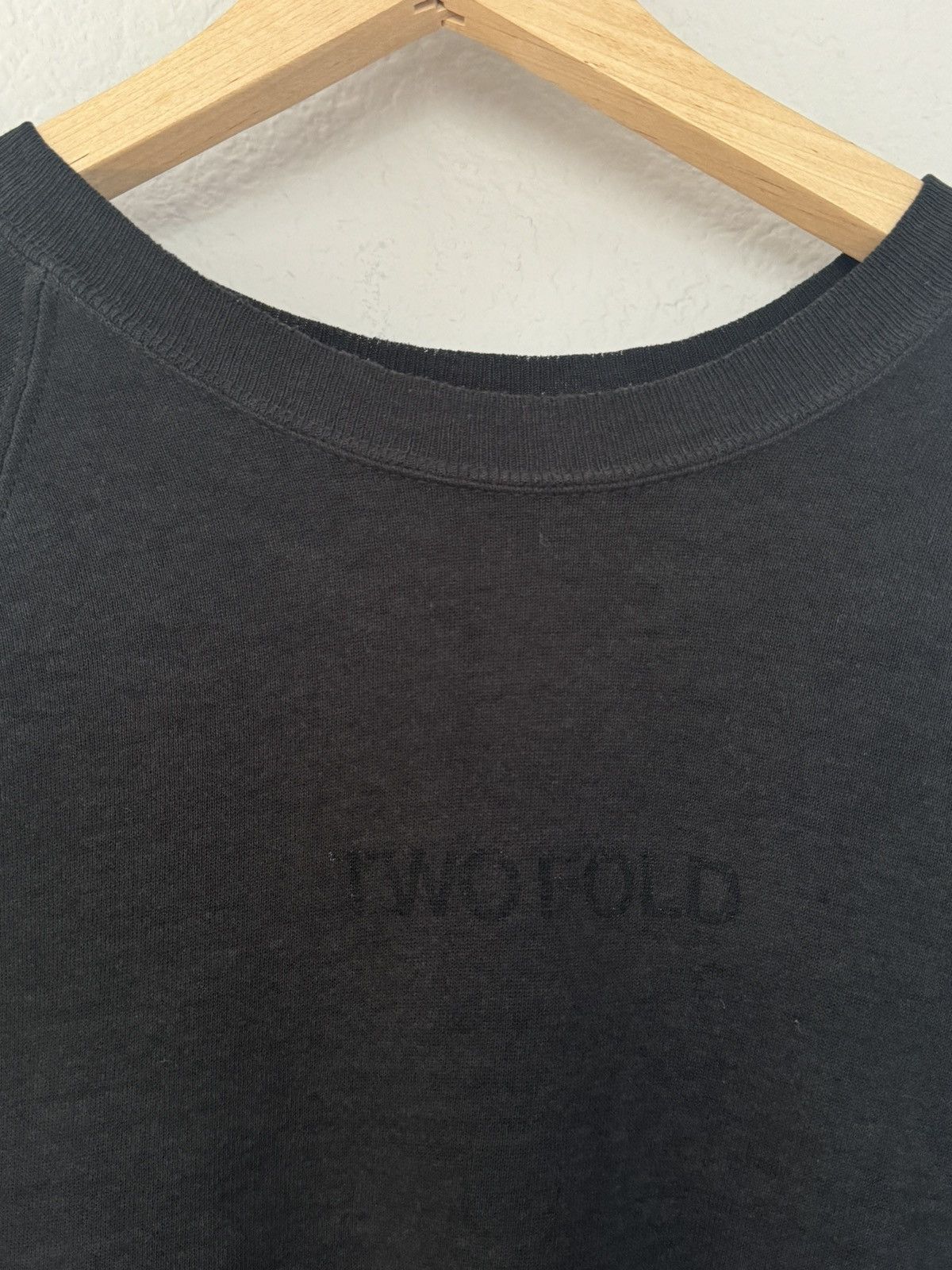 Jerzees × Vintage Chopped Two Fold Jerzees Sweatshirt Size US M / EU 48-50 / 2 - 2 Thumbnail