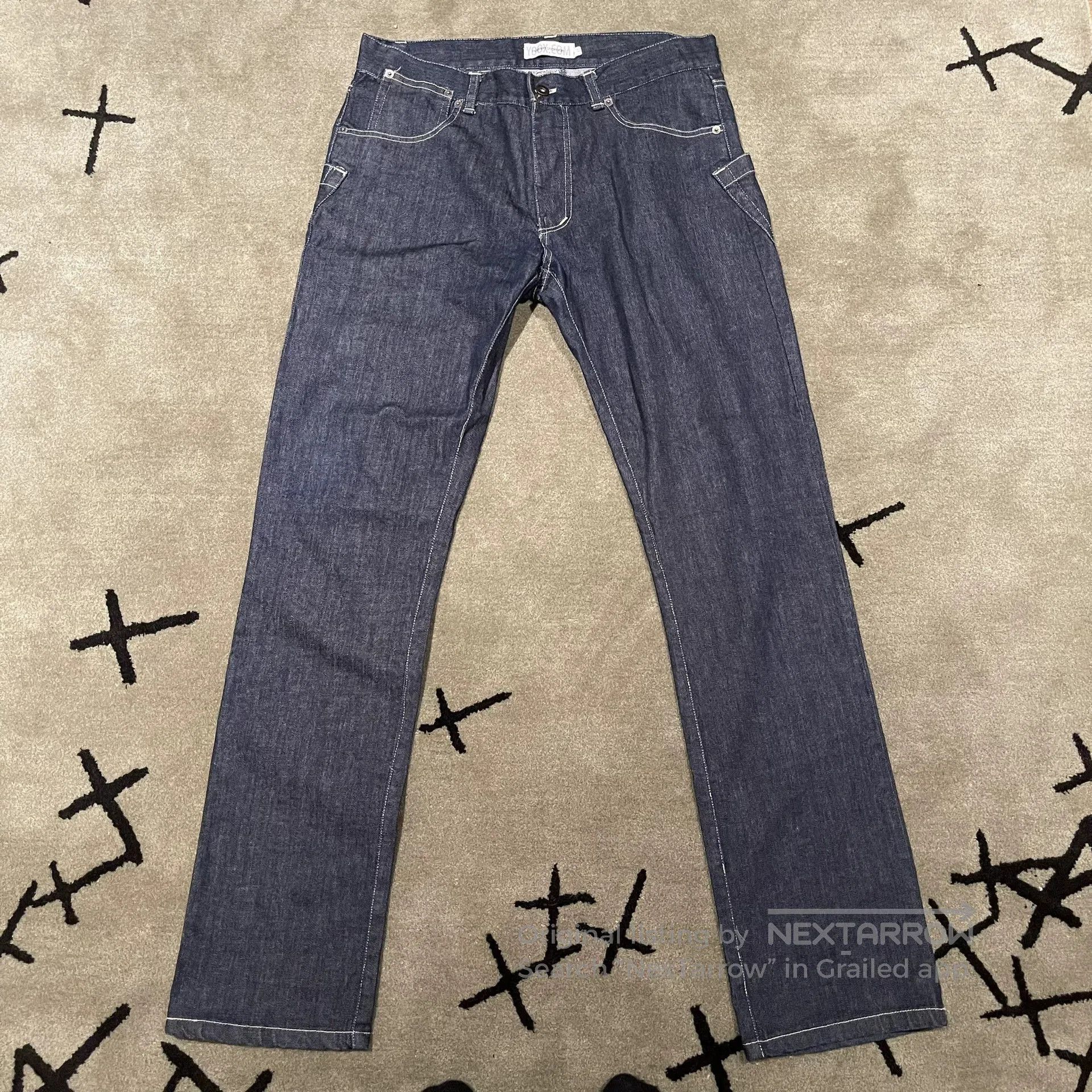 Hussein Chalayan Hussein Chalayan Denim Pants Size 48. Size US 38 / EU 54 - 1 Thumbnail
