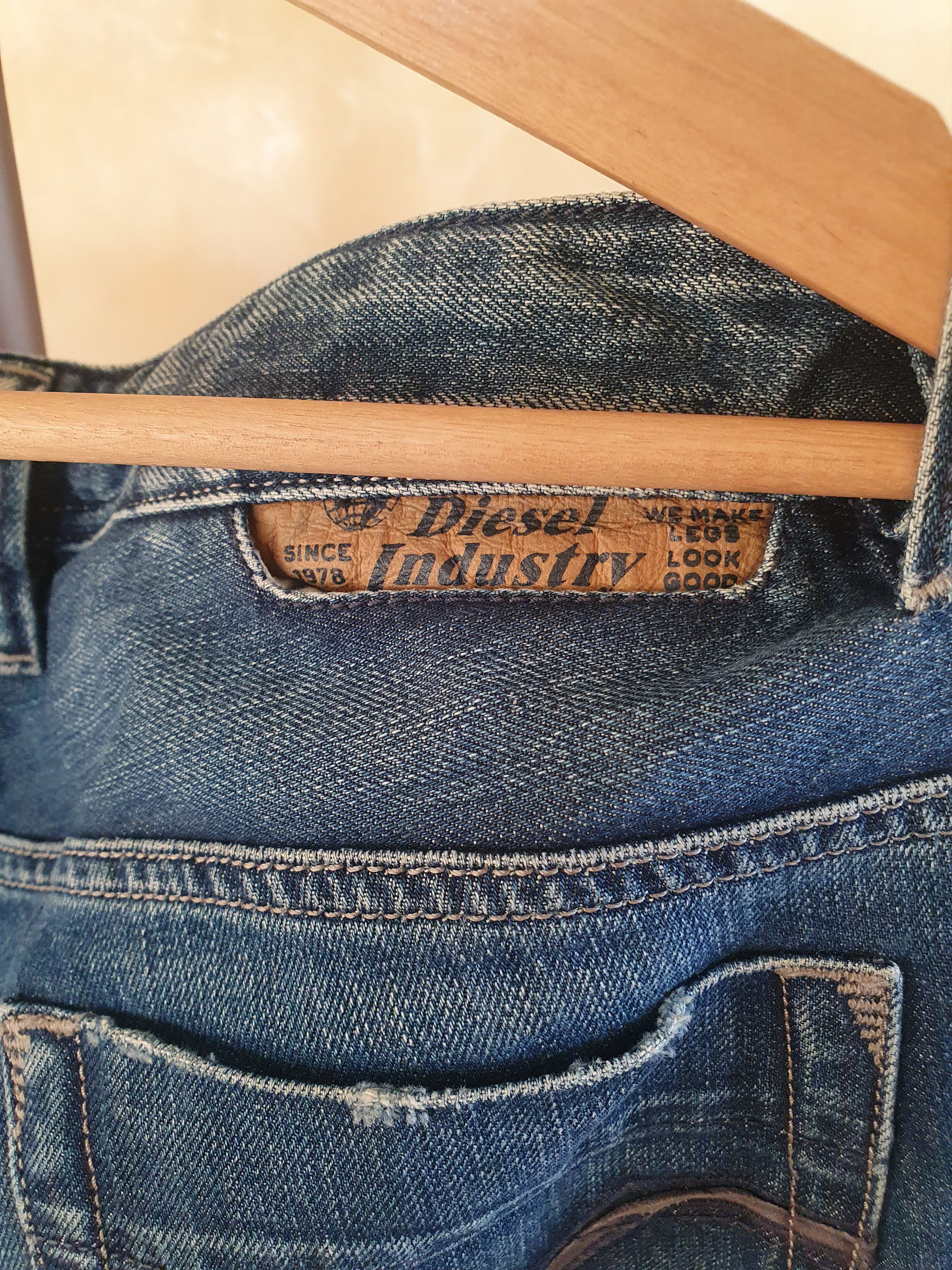 Diesel Diesel Safado Jeans Wash 008XR sz 30x34 Size US 30 / EU 46 - 16 Thumbnail