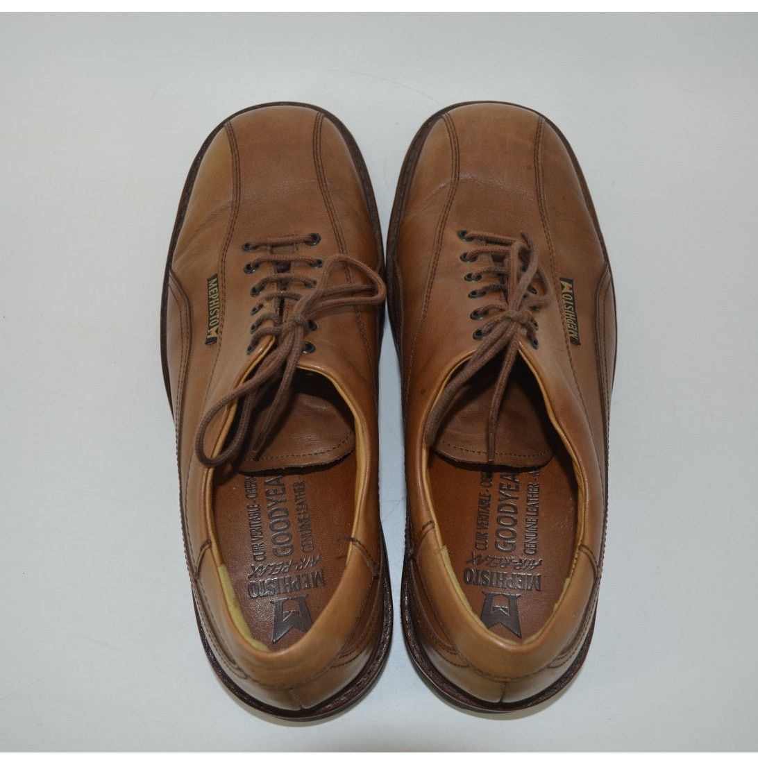 Mephisto Mephisto Abel Air Goodyear Welted Tan Leather Oxfords Sz 7.5 Size US 7.5 / EU 40-41 - 10 Thumbnail