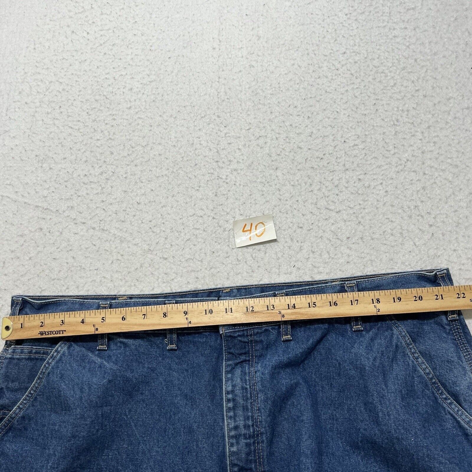 Carhartt Carhartt FR 44x26 Dungaree Jeans DIY Lilo n’ Stitch Angel Size US 44 / EU 60 - 9 Thumbnail