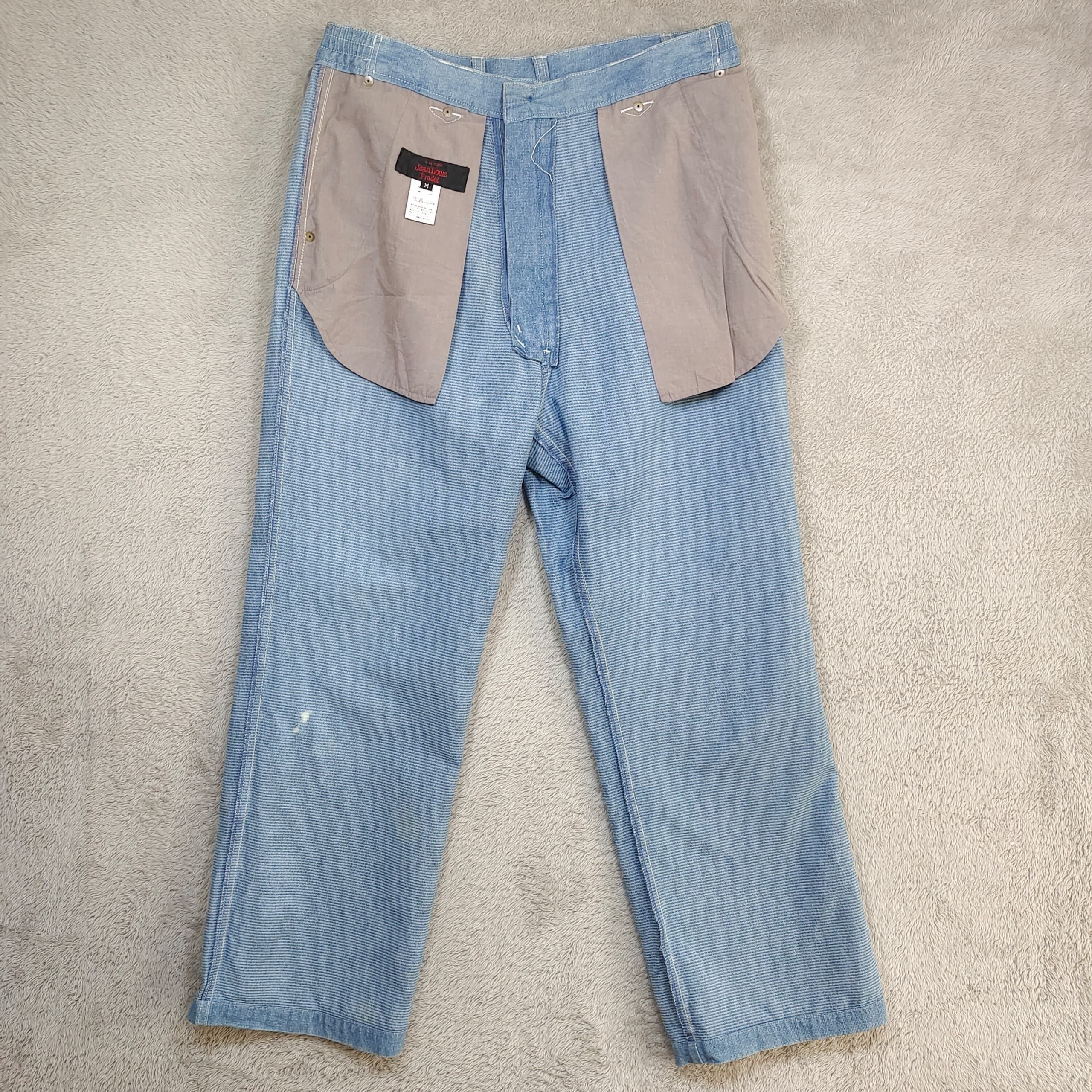Louis Feraud Jean Louis Fradet High-Waisted Pleated,Embroidered Rose Logo Size US 30 / EU 46 - 10 Thumbnail