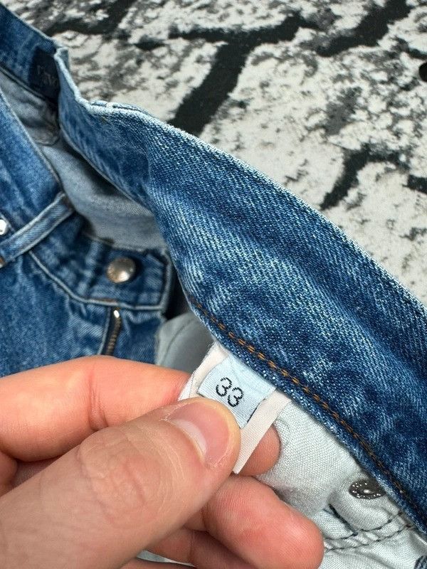 Valentino Vintage Valentino blue jeans 33 logo Size US 33 - 6 Thumbnail