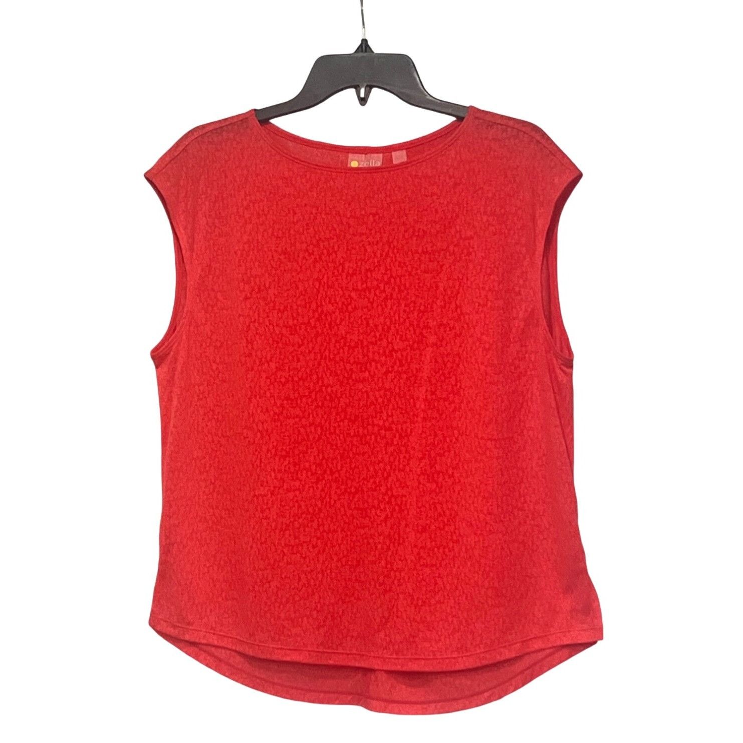 Other Zella Burnout High-Low Tank Top, Coral Red, Sz. S Size S / US 4 / IT 40 - 1 Thumbnail