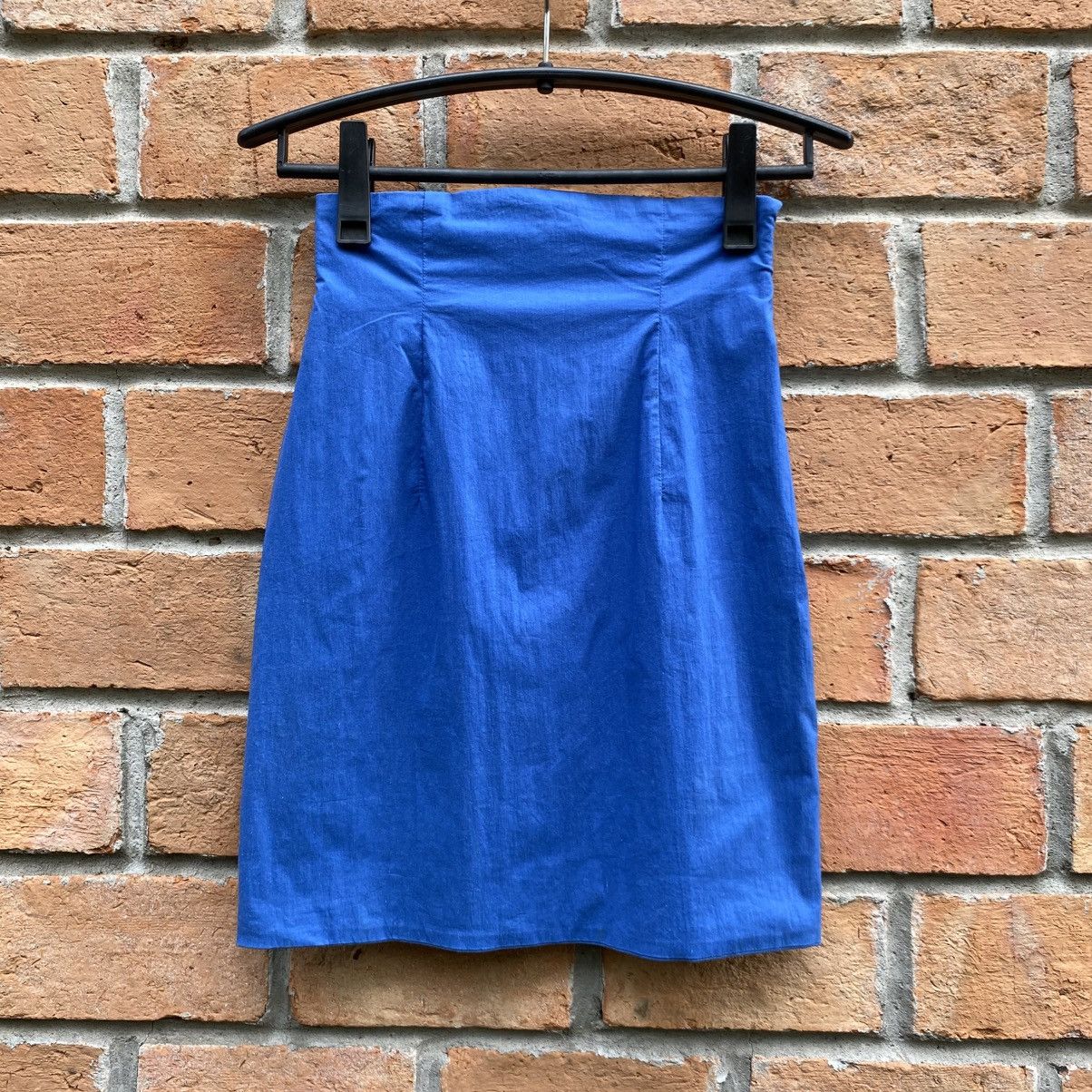 Composition by Kenzo Composition by Kenzo Royal Blue High-Waist Pencil Skirt Size 24" / US 00 / IT 34 - 11 Thumbnail