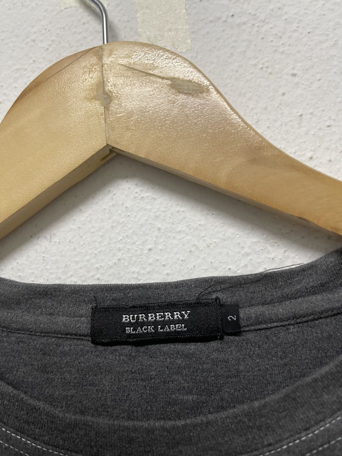 Burberry × Japanese Brand × Vintage 90s BURBERRY BLACK LABEL NOVA CHECK SHOULDER LONG SLEEVE Size US S / EU 44-46 / 1 - 9 Thumbnail