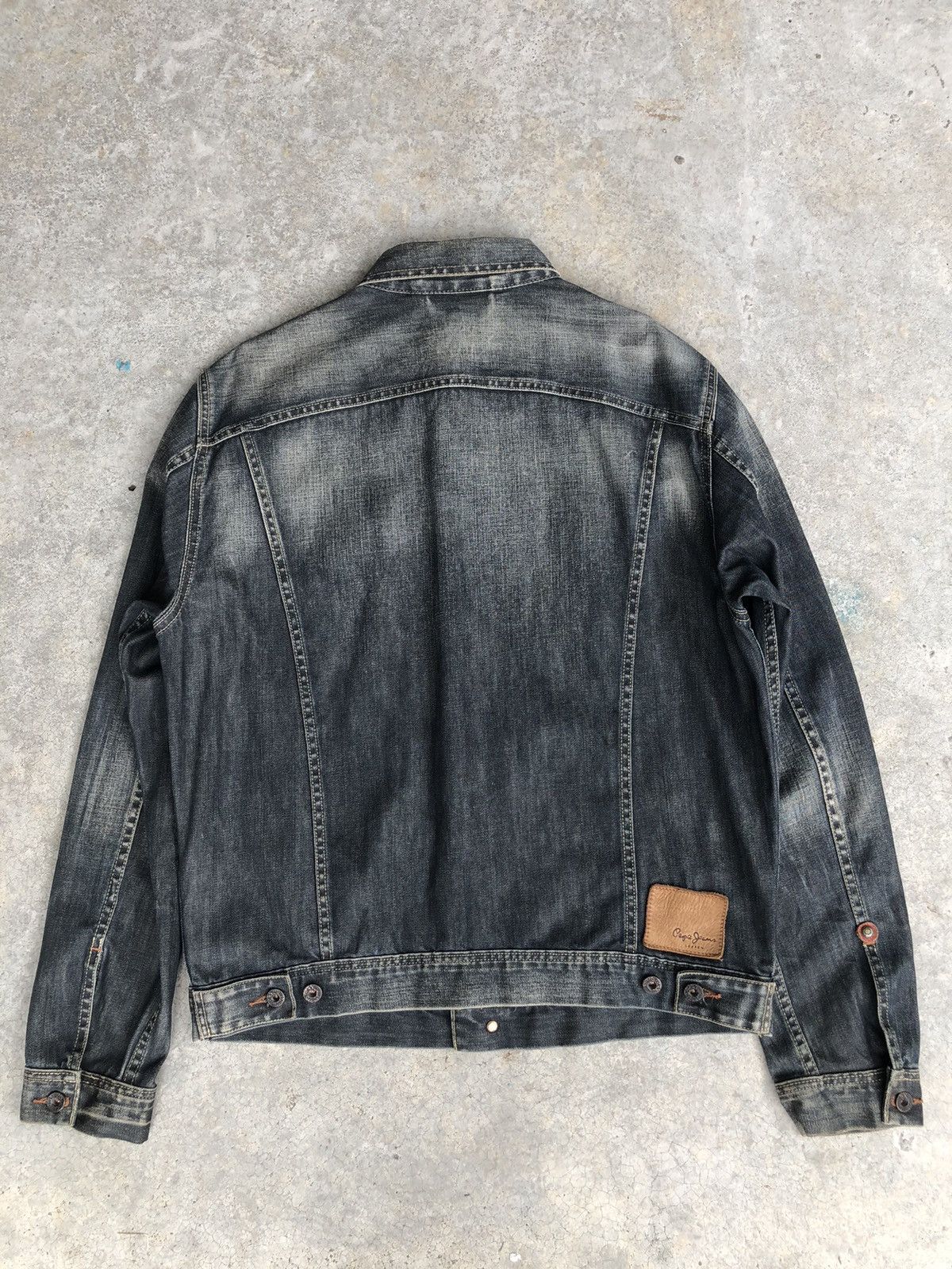 Pepe Jeans Vintage Pepe Jeans Denim Jacket Distressed Jeans Size US L / EU 52-54 / 3 - 8 Thumbnail