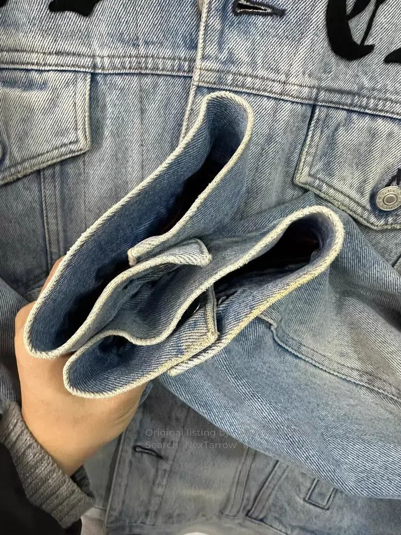 Gucci Gucci Sanskrit denim jacket Size US M / EU 48-50 / 2 - 5 Thumbnail