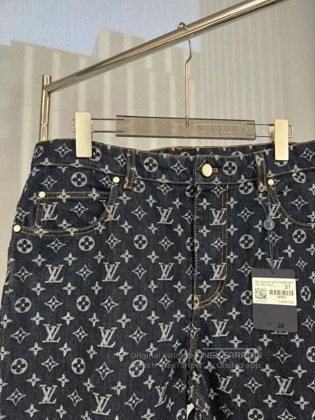 Louis Vuitton Louis Vuitton Timberland Logo Denim Pants. Size US 31 - 4 Thumbnail