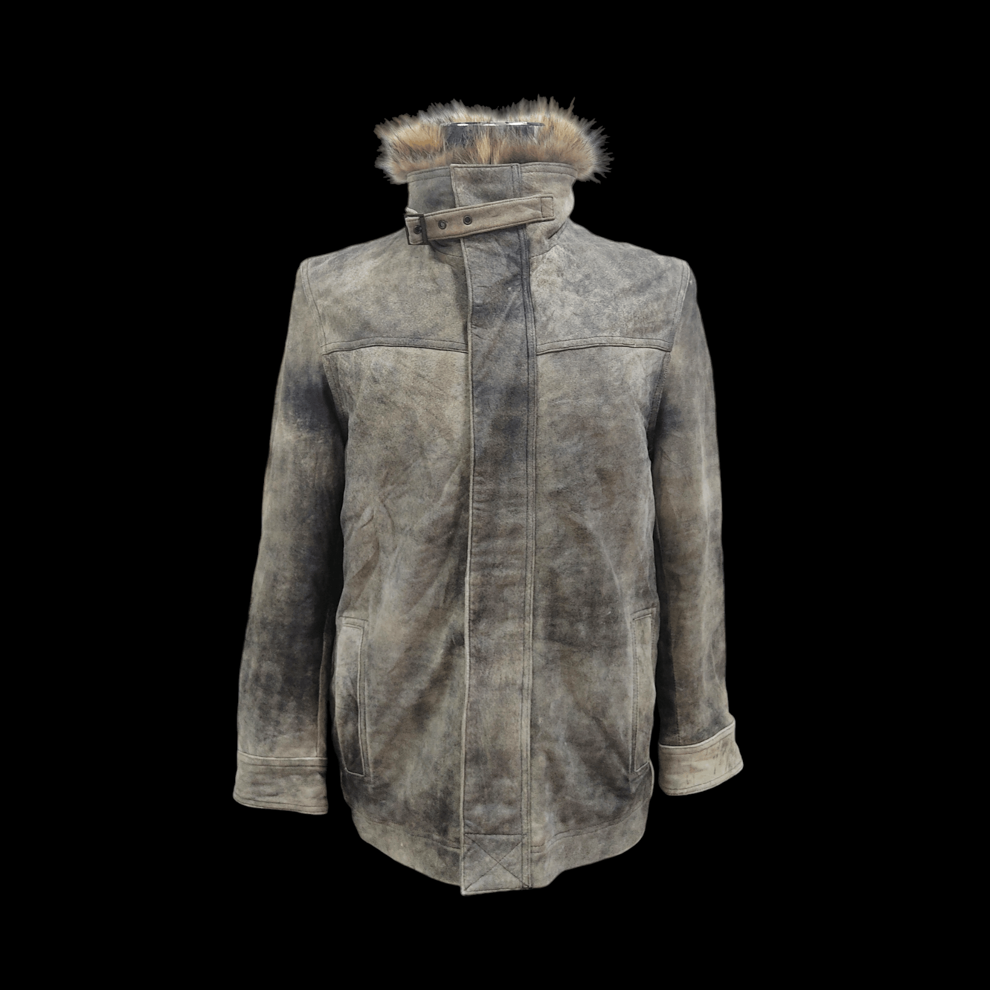 Genuine Leather WIND ARMOR Raccoon Fur Sheepskin Leather Jacket Size US M / EU 48-50 / 2 - 3 Thumbnail