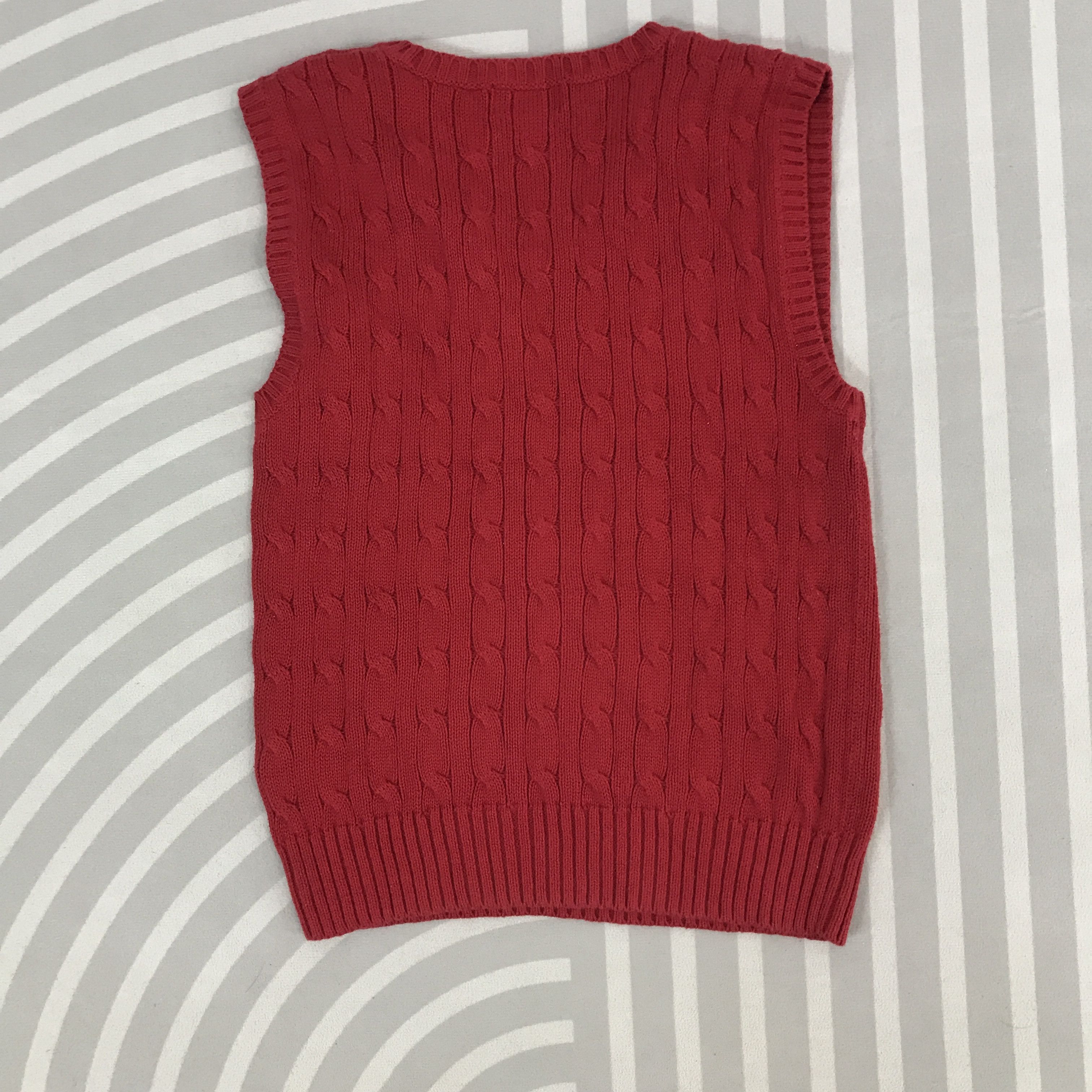 Polo Ralph Lauren × Vintage Vintage Polo Ralph Lauren knitwear vest Jacket Size US S / EU 44-46 / 1 - 3 Thumbnail