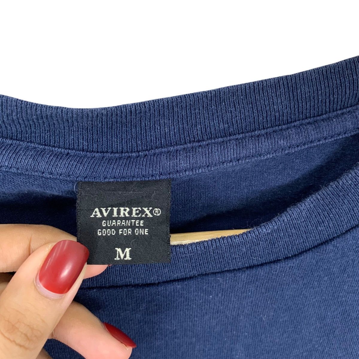 Avirex AVIREX US NAVY Time On The Pond Crest Tee Shirt Top Military Size US M / EU 48-50 / 2 - 8 Thumbnail