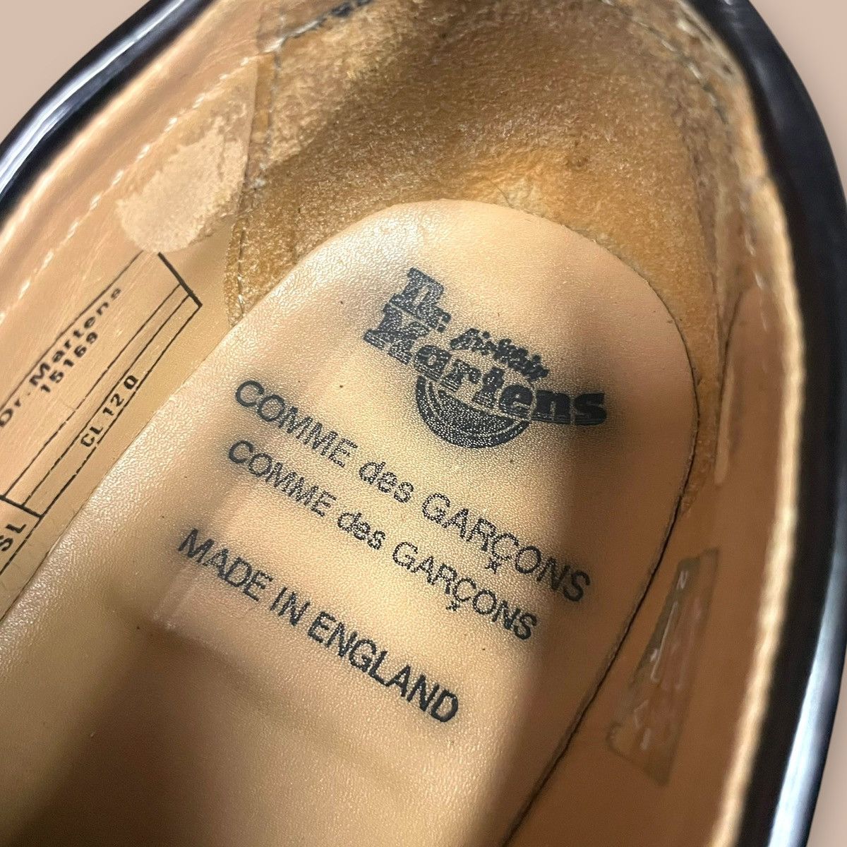 Comme des Garcons × Dr. Martens Dr.Martens X Comme des Garçons "Adrian" Loafers Size US 5 / EU 37 - 14 Thumbnail