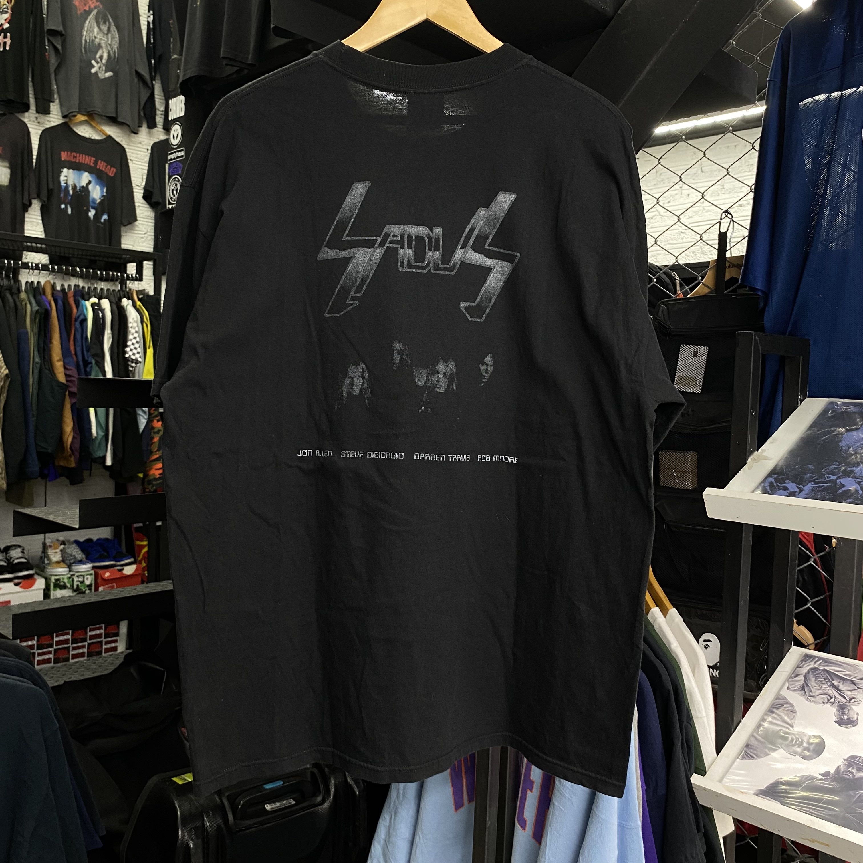 Band Tees SADUS Vintage 2000s Thrash Death Metal Shirt Size US XL / EU 56 / 4 - 4 Thumbnail