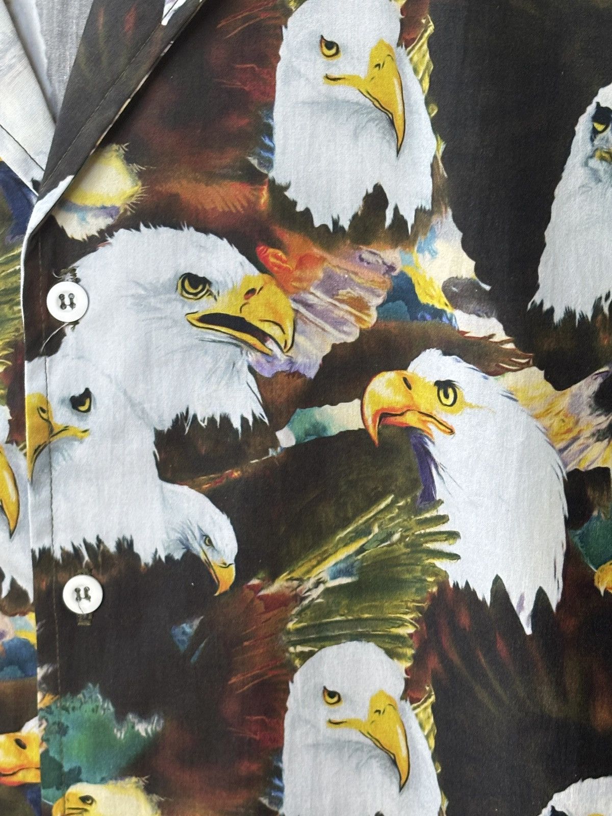 Rhude LIMITED EDITION - EAGLE DREAMS GRAPHIC BUTTON UP Size US M / EU 48-50 / 2 - 7 Thumbnail