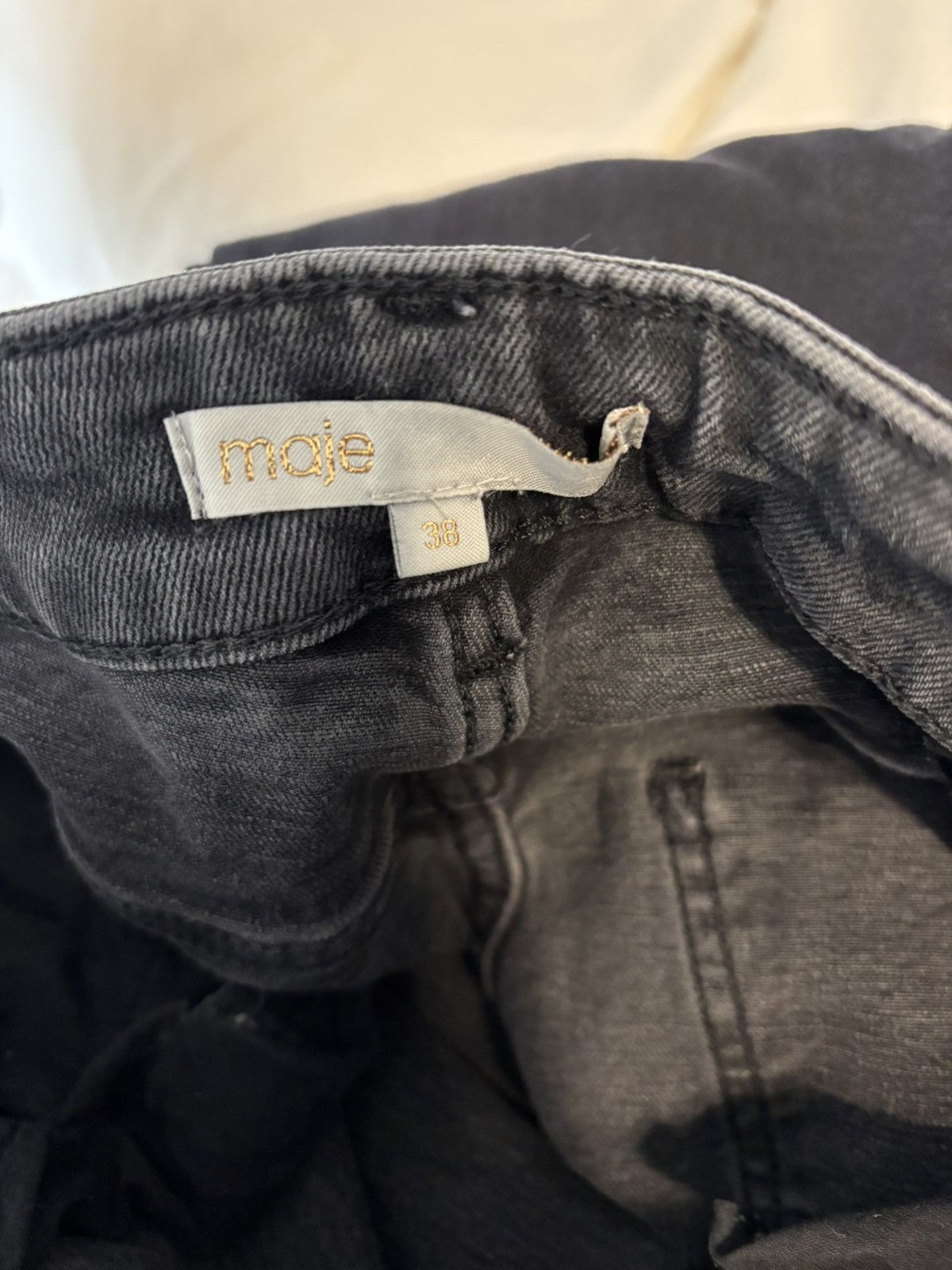 Majestic Maje jeans/casual pants Size US 38 / EU 54 - 3 Thumbnail