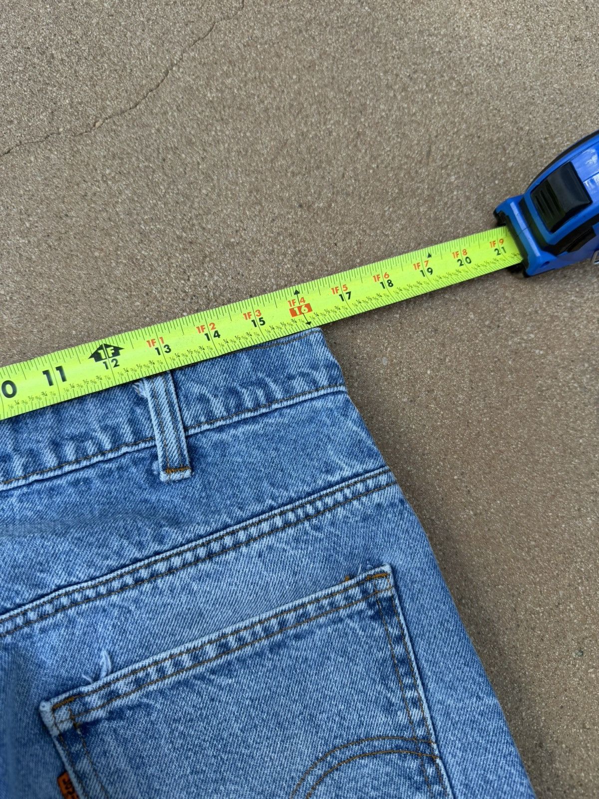 Levi's Vtg 80’s Levi’s 646 Orange Tab Bellbottom Flare Jeans 32x32 Size US 33 - 9 Thumbnail