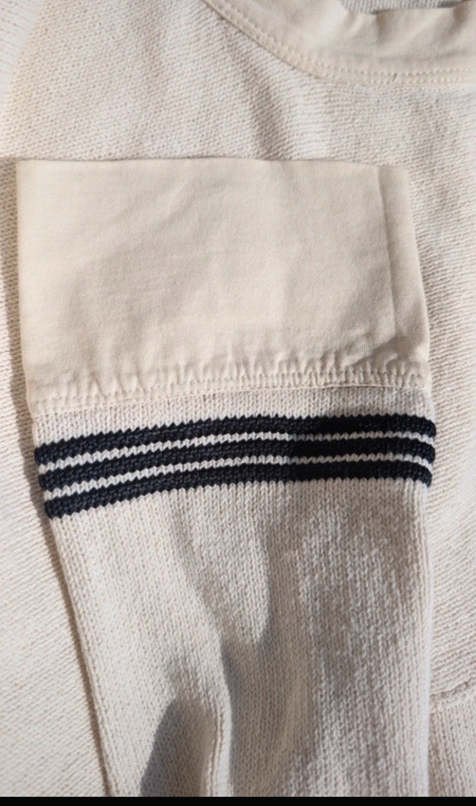 Stone Island Rare 90’s Massimo Osti Patch Cotton V-Neck Long Sleeve Jumper Pullover Sweater Size US XXL / EU 58 / 5 - 6 Thumbnail