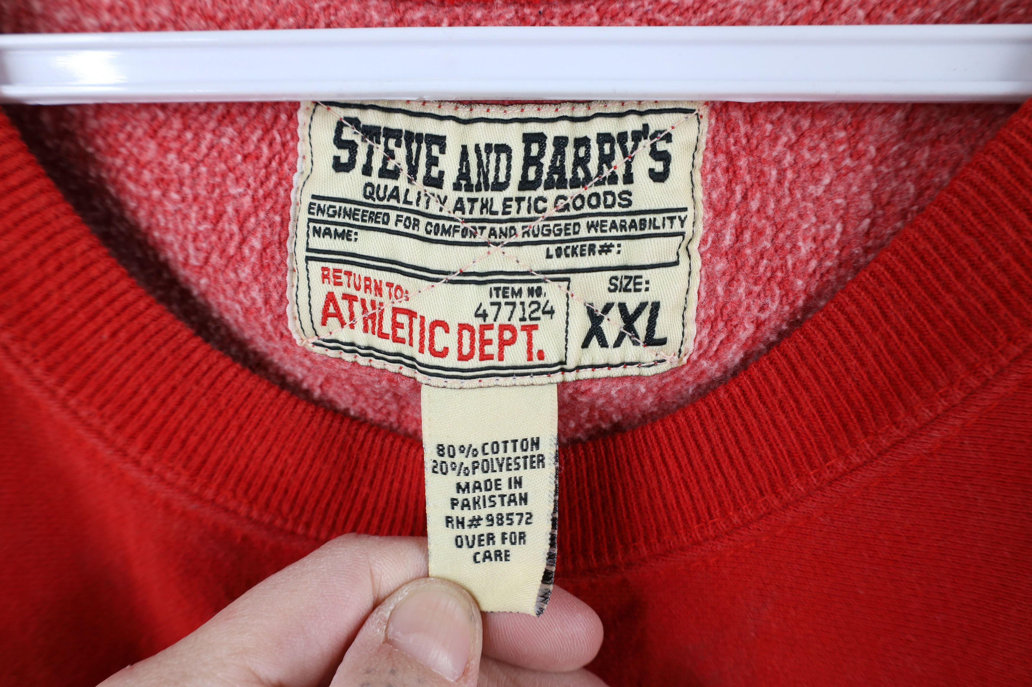 Vintage Vintage 90s Y2K Heavyweight Canada Hockey Sweatshirt Red Size US XXL / EU 58 / 5 - 10 Thumbnail
