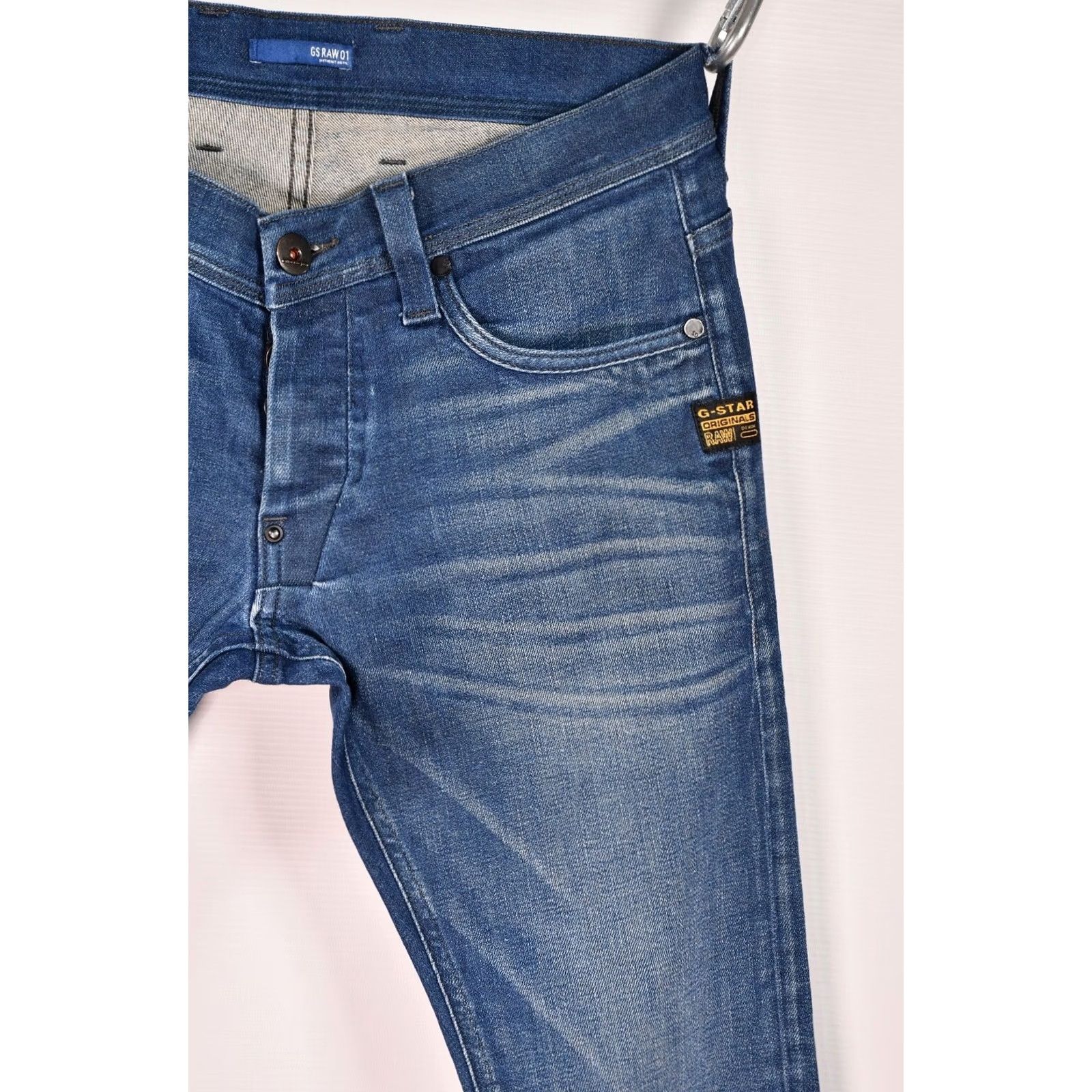G-Star G-Star Raw Defend Super Slim Jeans Men W32 L32 Blue Skinny Slim Denim 100% Genuine Size US 32 / EU 48 - 6 Thumbnail