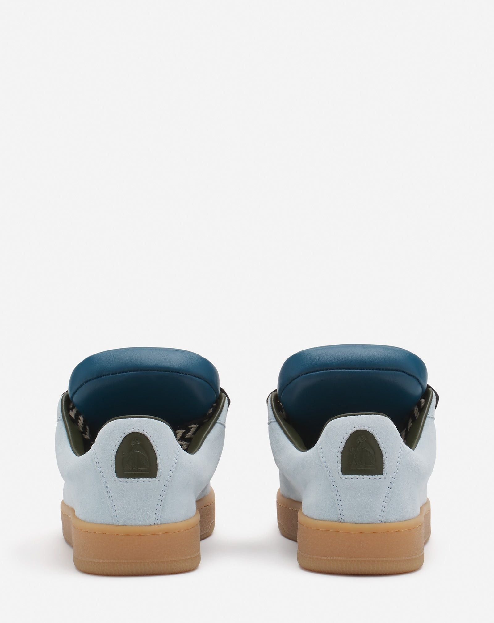 Future × Lanvin os11x1224 Dup / Hyper Curb Low-Top Sneakers in Light Blue Size US 12 / IT 42 - 3 Thumbnail