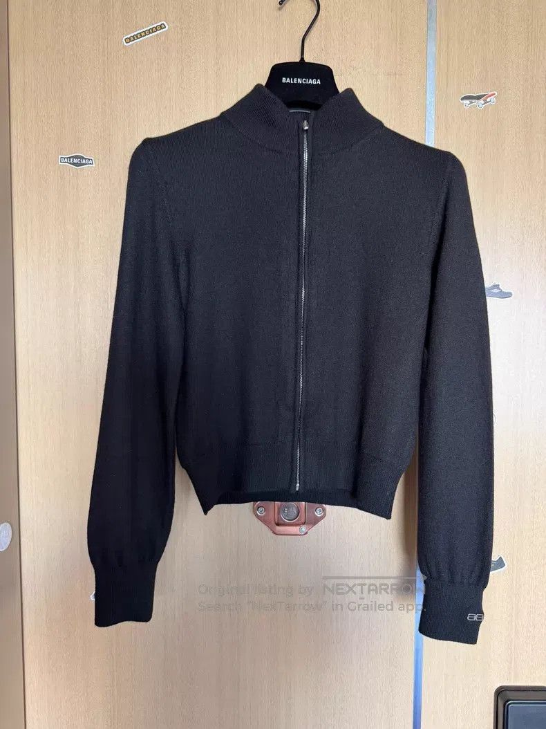 Balenciaga Y2K Zip-Up Cardigan | Grailed