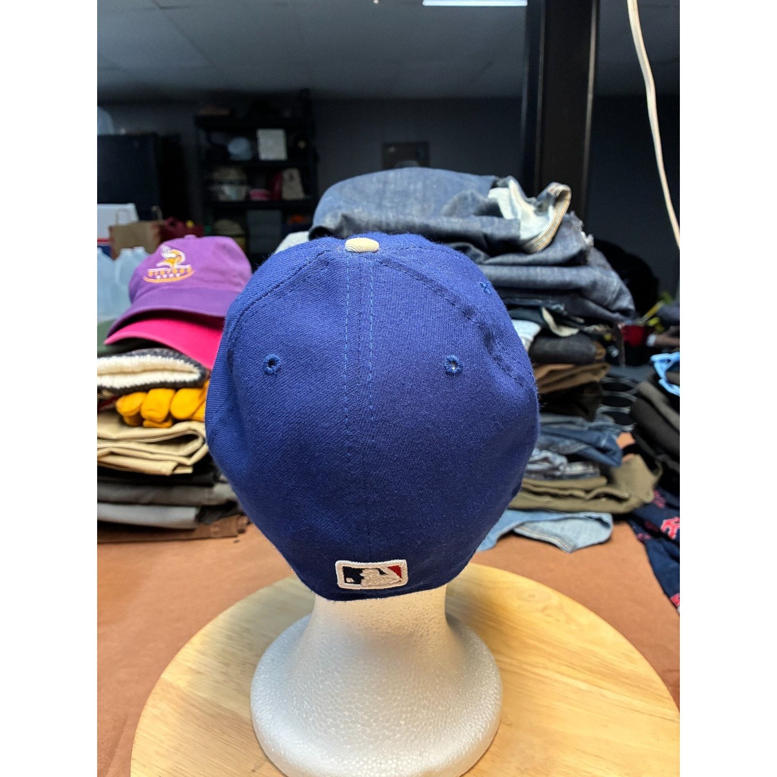 New Era Los Angeles Dodgers Hat Size 7 | New Era 59FIFTY Fitted Cap Size ONE SIZE - 5 Thumbnail