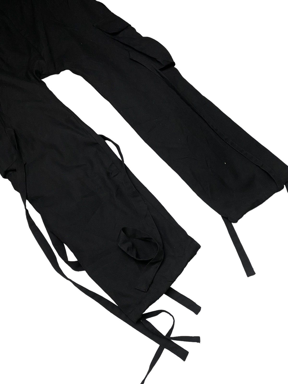 If Six Was Nine × Japanese Brand 2000's Rovski Drop Crotch Laces Pants Size US 36 / EU 52 - 10 Thumbnail