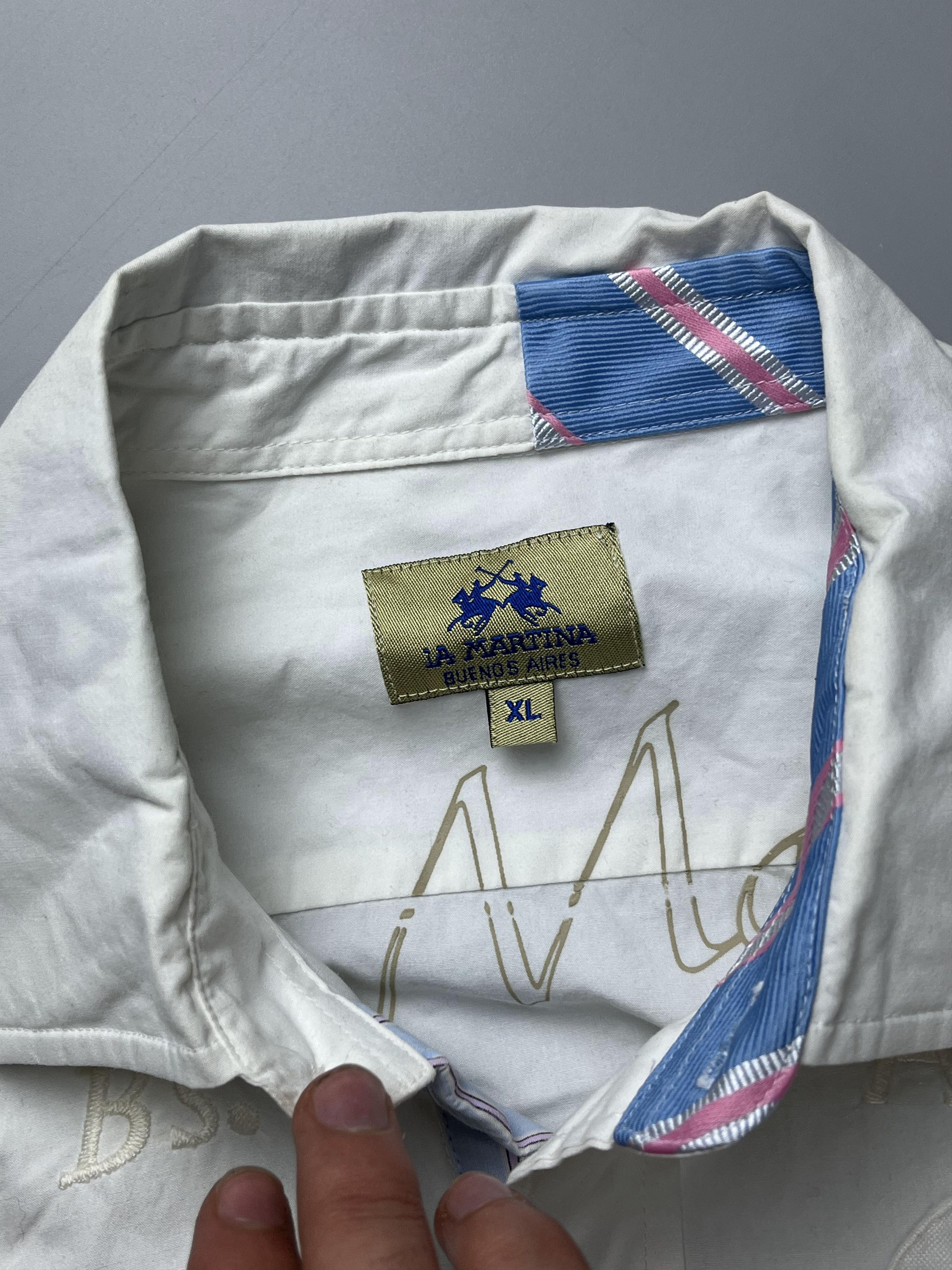 La Martina × Vintage La Martina Vintage Shirt Size US L / EU 52-54 / 3 - 4 Thumbnail