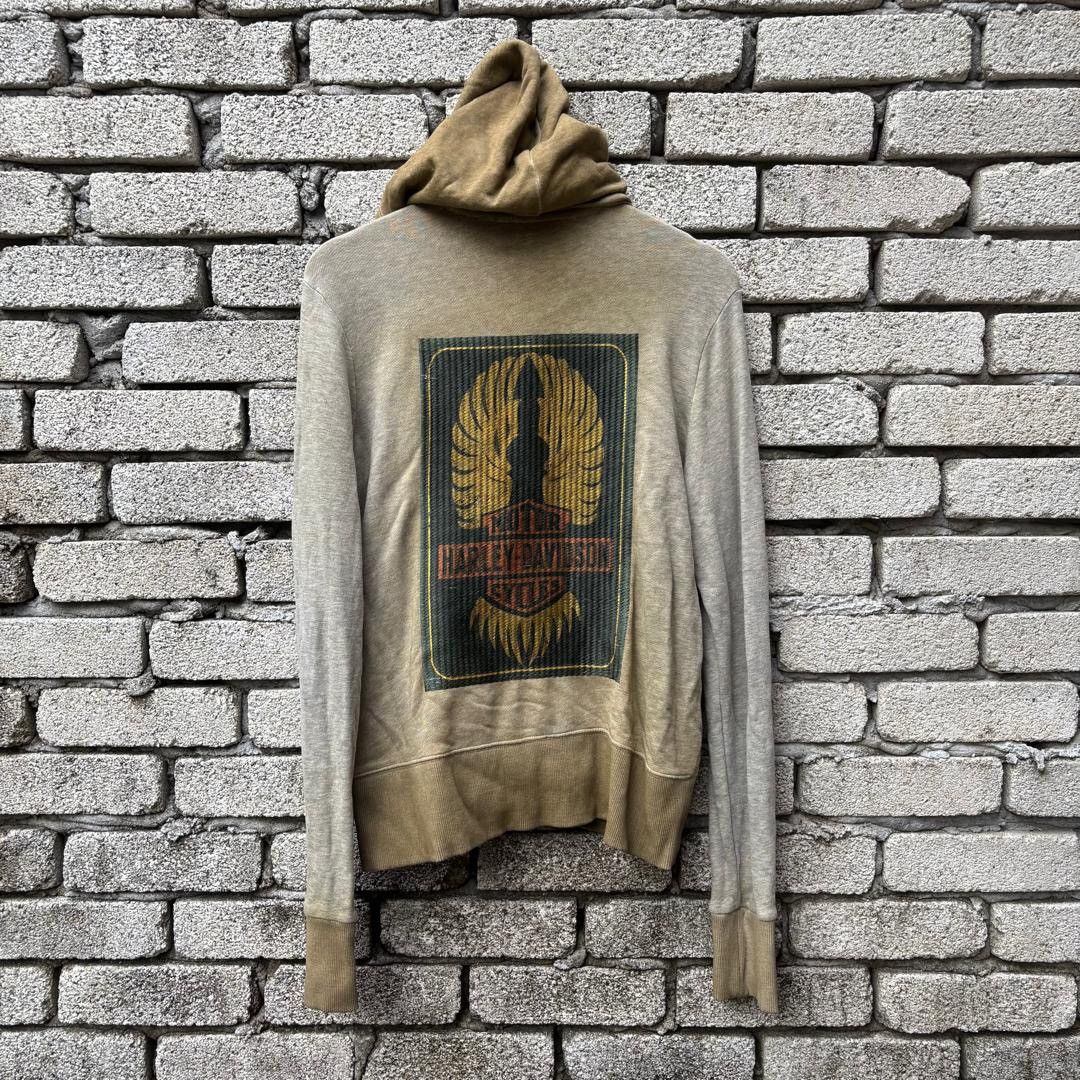 Harley Davidson Harley Davidson Full Zip Hoodie Rare Colour Size M / US 6-8 / IT 42-44 - 7 Thumbnail
