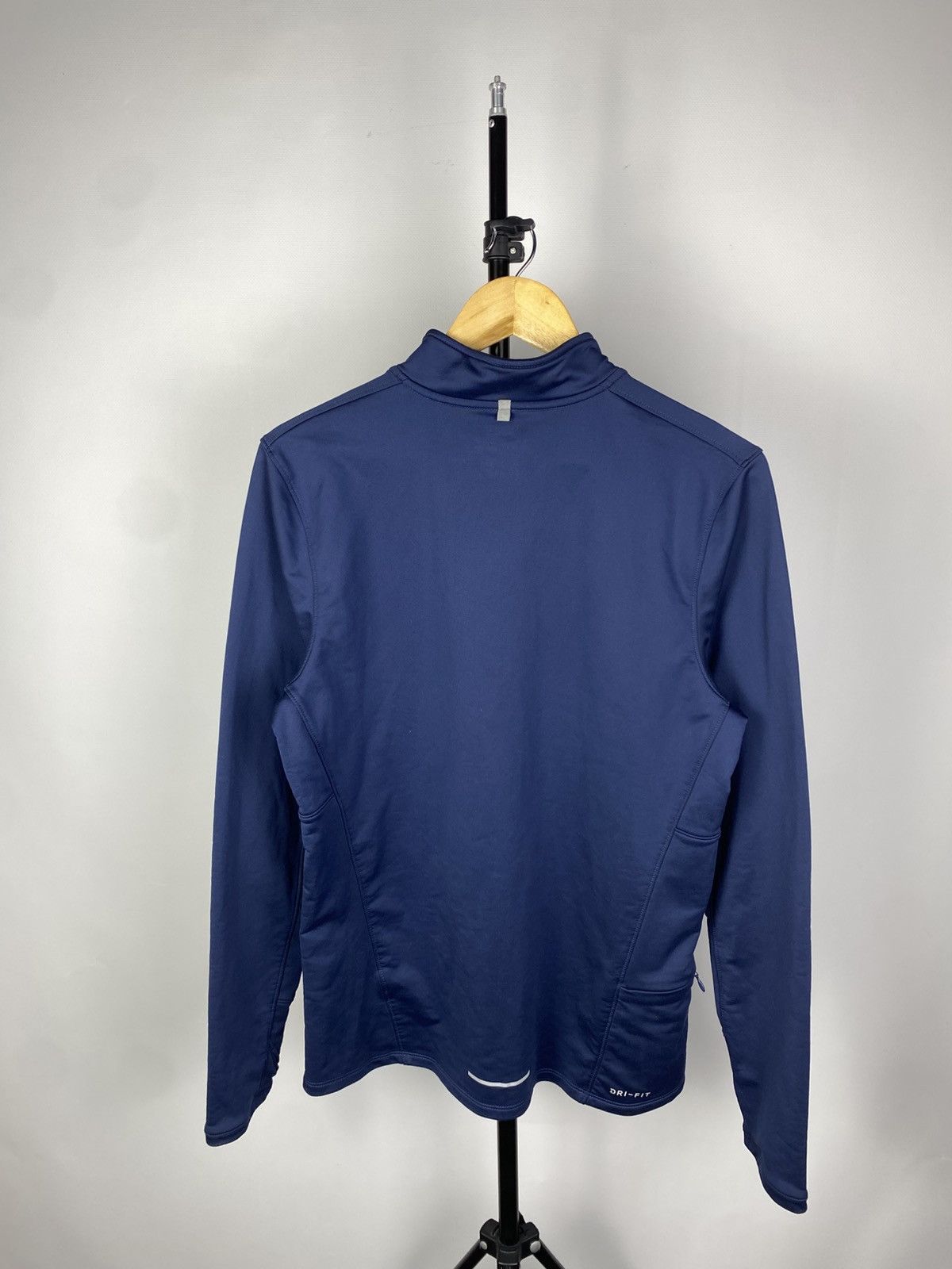 Nike × Vintage Vintage Zip 1/4Nike Mini Swoosh Embroidery Logo Sweatshirt Size US M / EU 48-50 / 2 - 5 Thumbnail