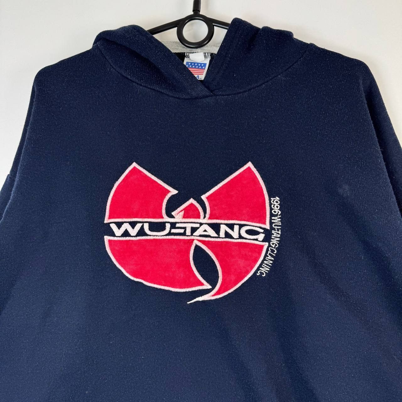 Wu-Tang Clan Wu Tang Clan 1996 Logo Hoodie Navy Men Size M Size US M / EU 48-50 / 2 - 2 Thumbnail