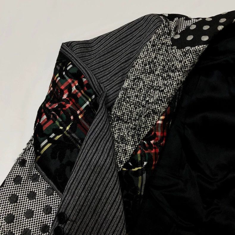 Comme des Garcons comme des garcons 12aw patchwork show coat-2506 Size US XS / EU 42 / 0 - 7 Thumbnail