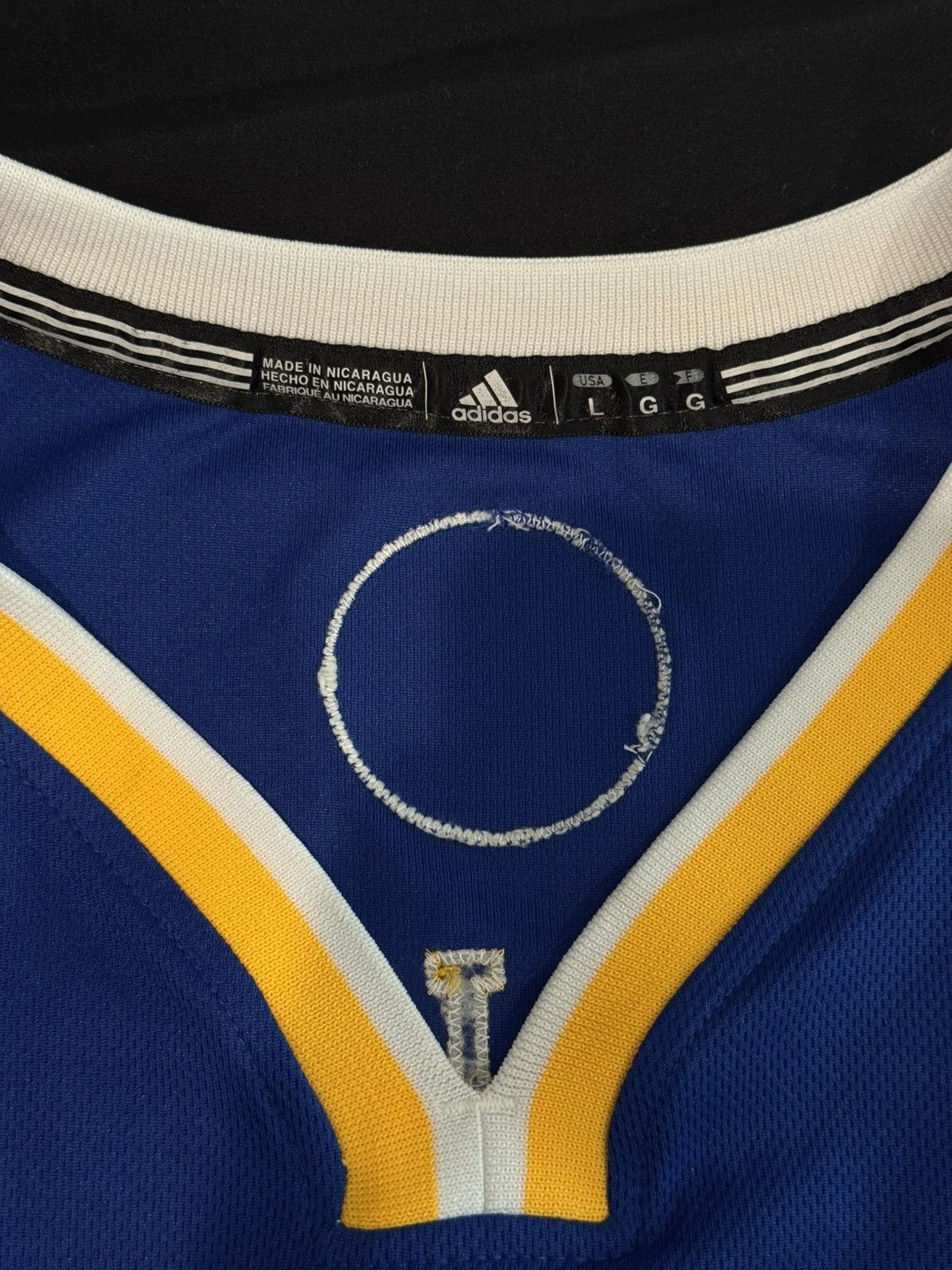 Adidas Monta Ellis Golden State Warriors Adidas Jersey Size US L / EU 52-54 / 3 - 3 Thumbnail