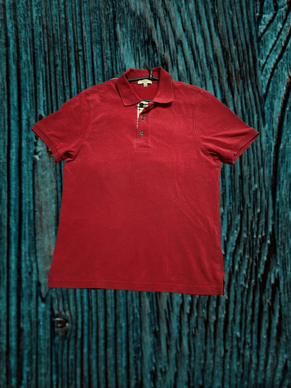 Burberry Burberry Polo Shirt M Red Short Sleeve CASUAL POLO Size US M / EU 48-50 / 2 - 1 Thumbnail