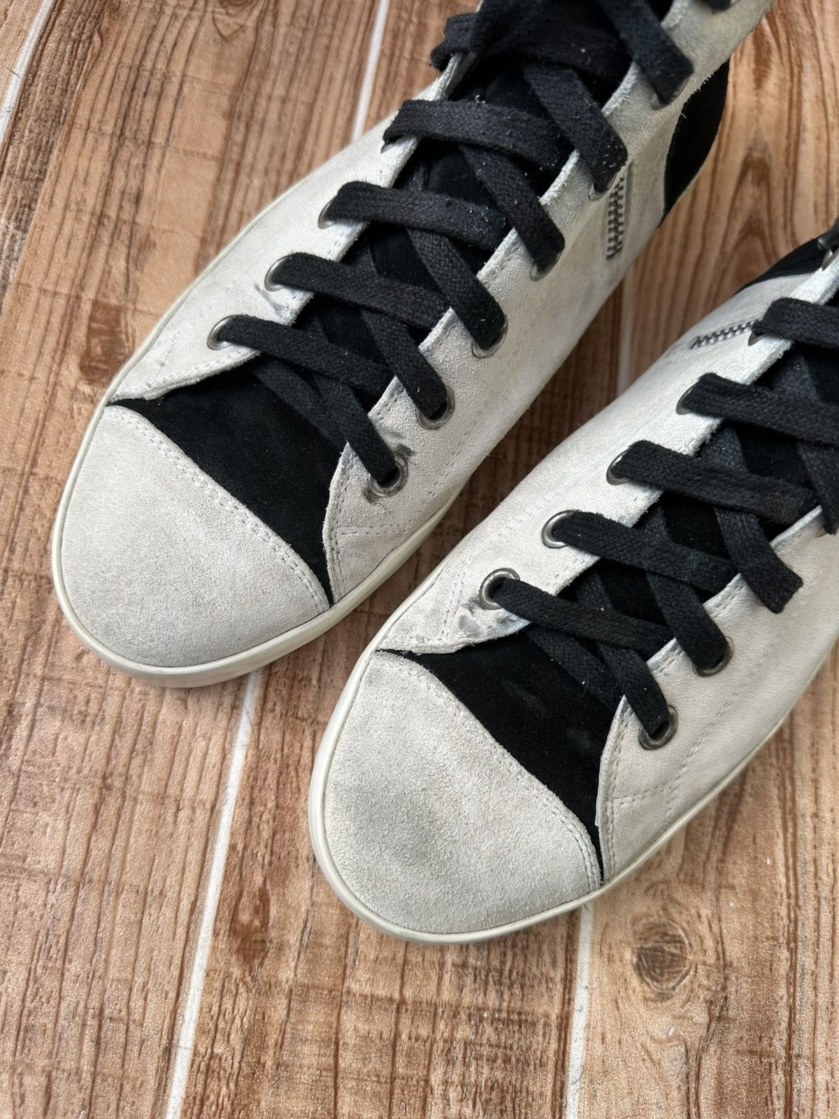 Ann Demeulemeester Ann D Scamocciato Hightop Sneaks Suede Hightops Size US 8 / EU 41 - 5 Thumbnail
