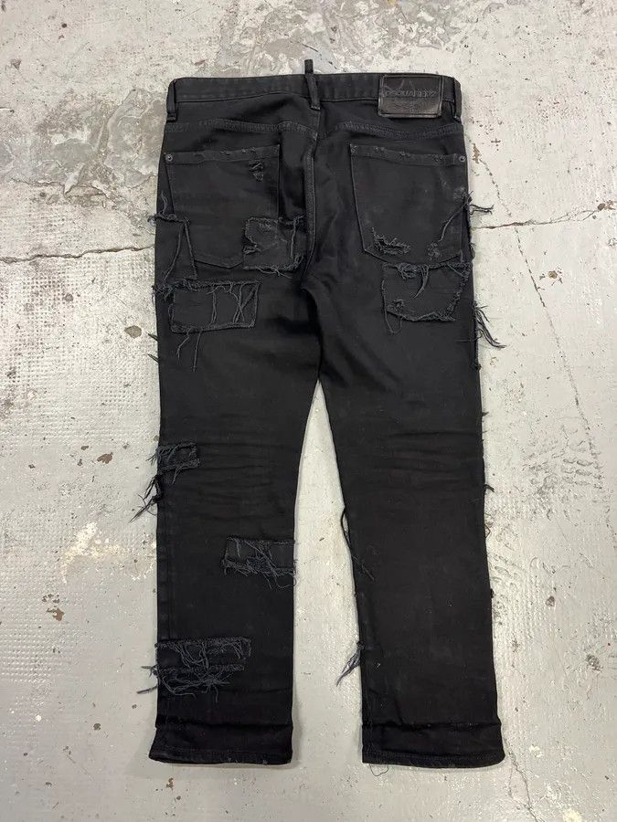 Dsquared2 SS2017 Dsquared2 Black Destroy Jean Size US 31 - 5 Thumbnail