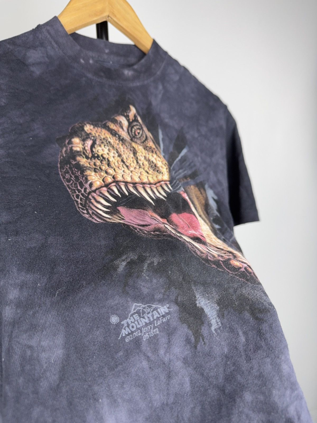 The Mountain Vintage 2012 T-Rex Dinosaur Graphic Tee The Mountain Tie Dye Size US S / EU 44-46 / 1 - 3 Thumbnail