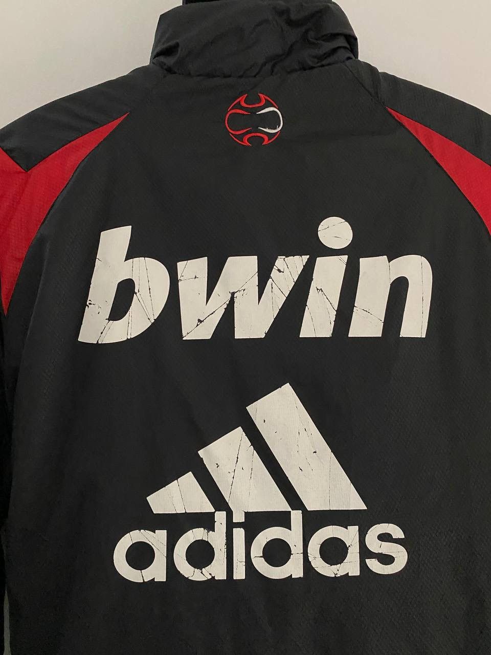 Adidas AC MILAN TRAINING JACKET TOP BWIN Size US L / EU 52-54 / 3 - 4 Thumbnail