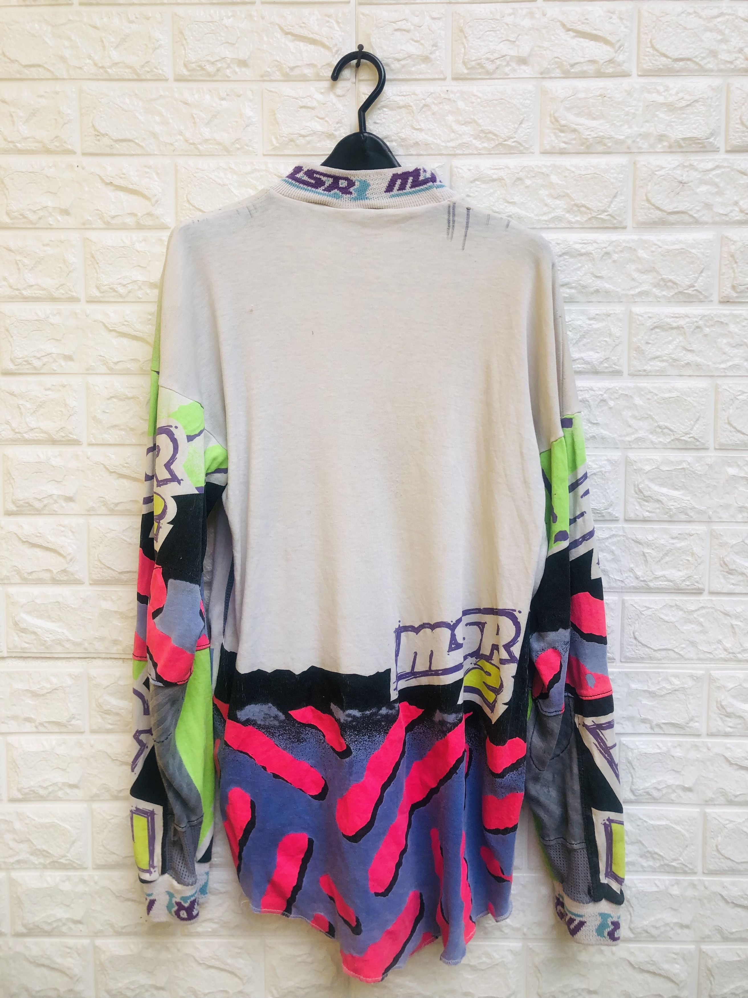Japanese Brand × Vintage Vintage MSR Racing Motorsport Designer Fashion Style Size US L / EU 52-54 / 3 - 2 Thumbnail