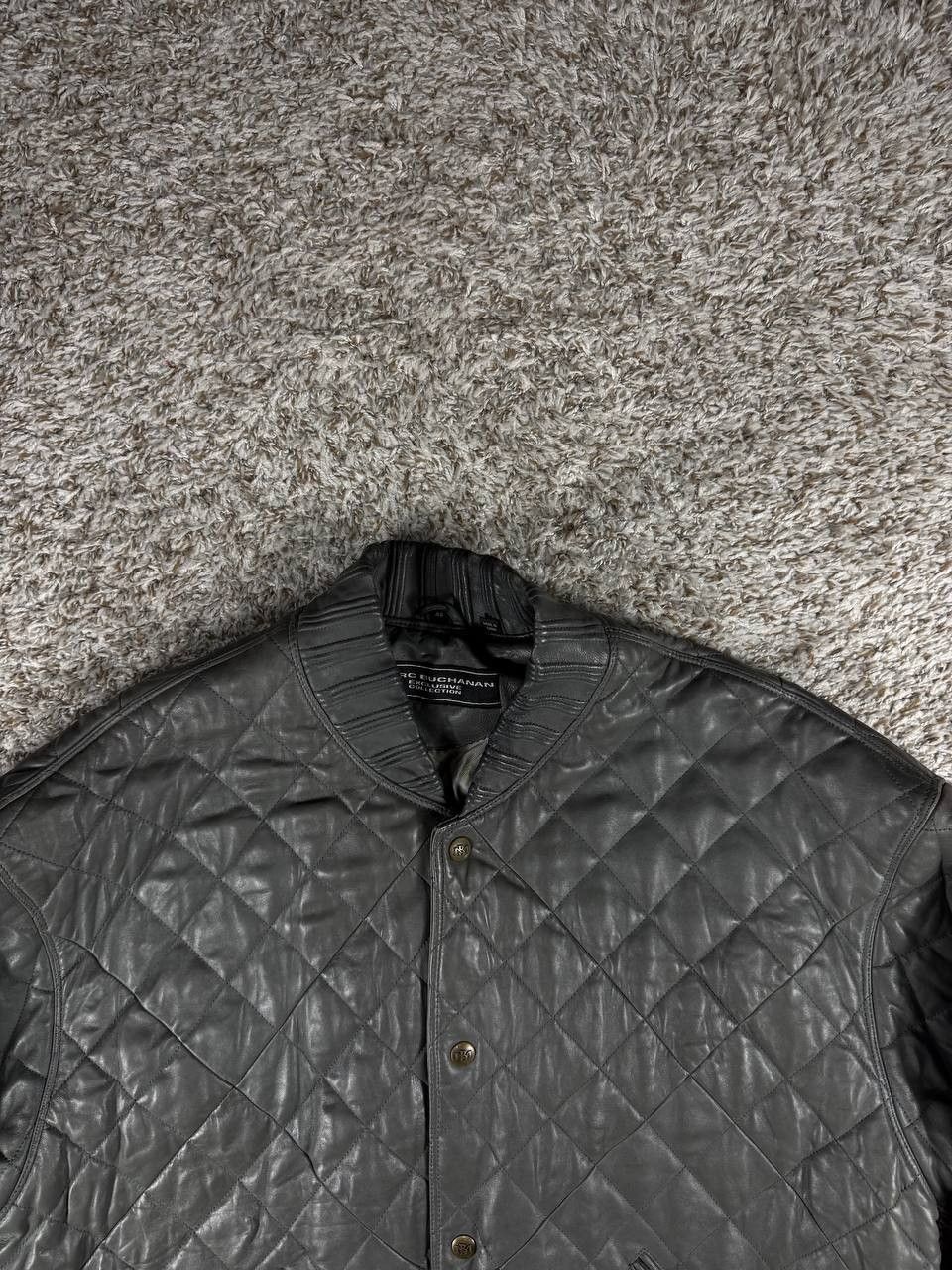 Marc Buchanan Vintage Marc Buchanan Leather Jacket Quilted Bomber Snap Size US M / EU 48-50 / 2 - 3 Thumbnail