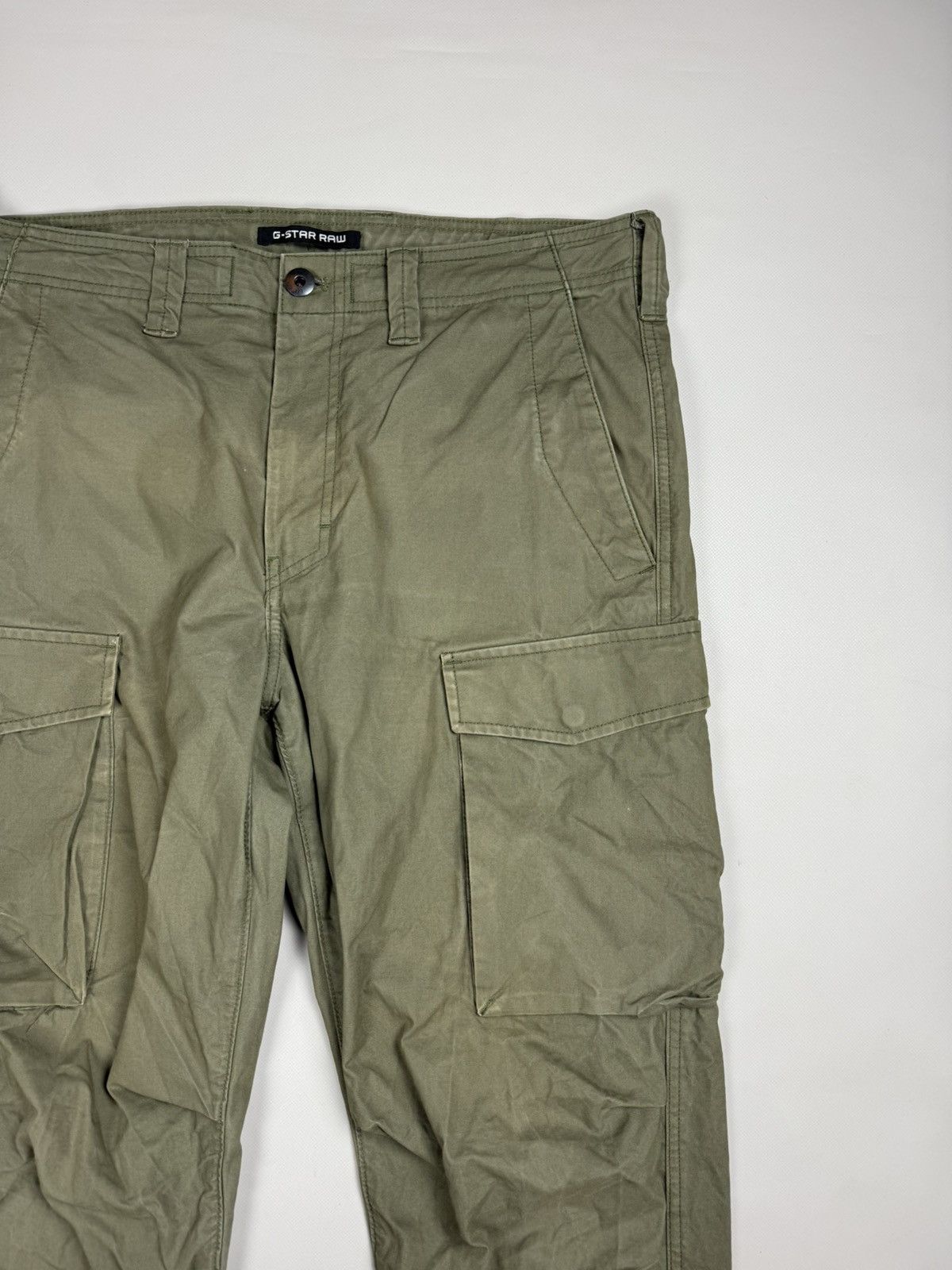 G-Star G-Star Raw Men’s Core Regular Cargo Pants Trousers Size US 34 / EU 50 - 7 Thumbnail