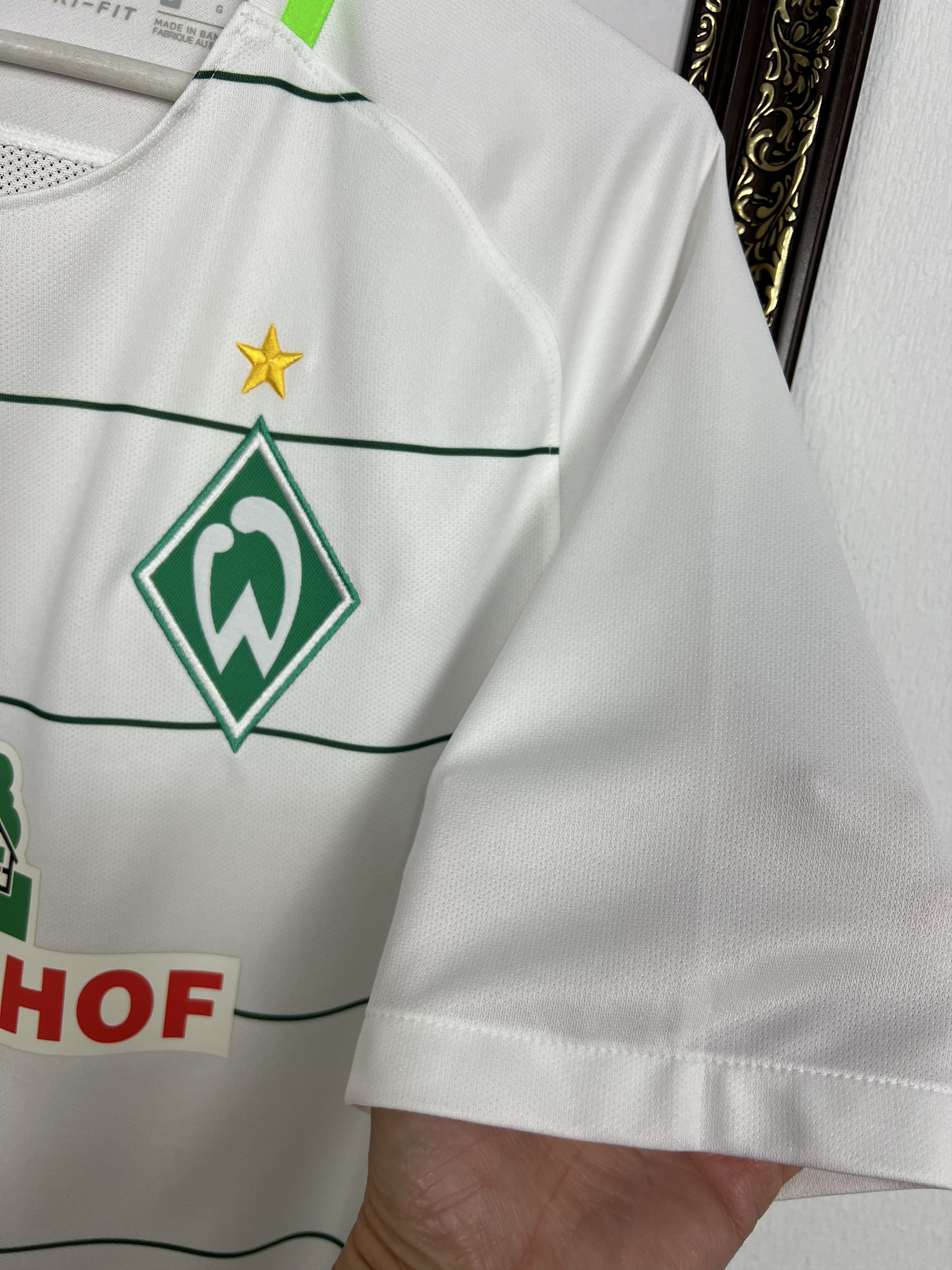 Nike Werder Bremen Away football shirt 2017 Soccer Nike Size US L / EU 52-54 / 3 - 4 Thumbnail