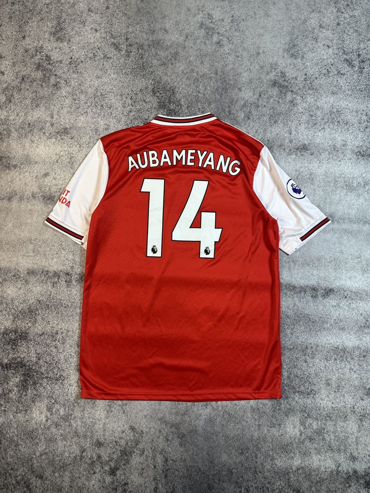 Vintage Adidas 14 Aubameyang Arsenal Soccer Jersey Style XL Rare Size US XL / EU 56 / 4 - 4 Thumbnail