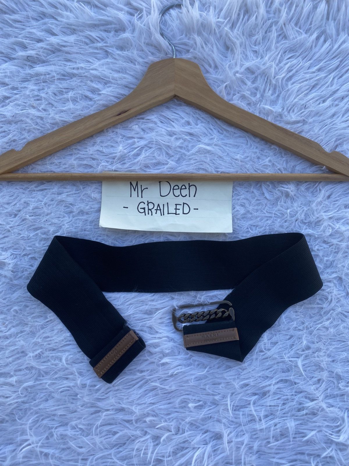 Marni Rare Vintage MARNI Stretch Belt Size ONE SIZE - 7 Thumbnail